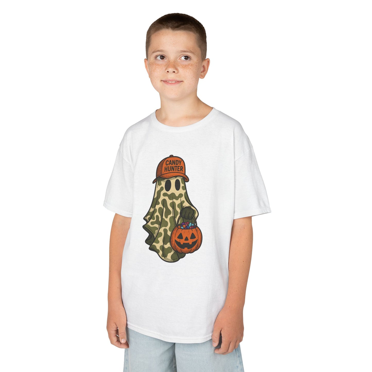 Kids Tee - Camo Ghost Graphic