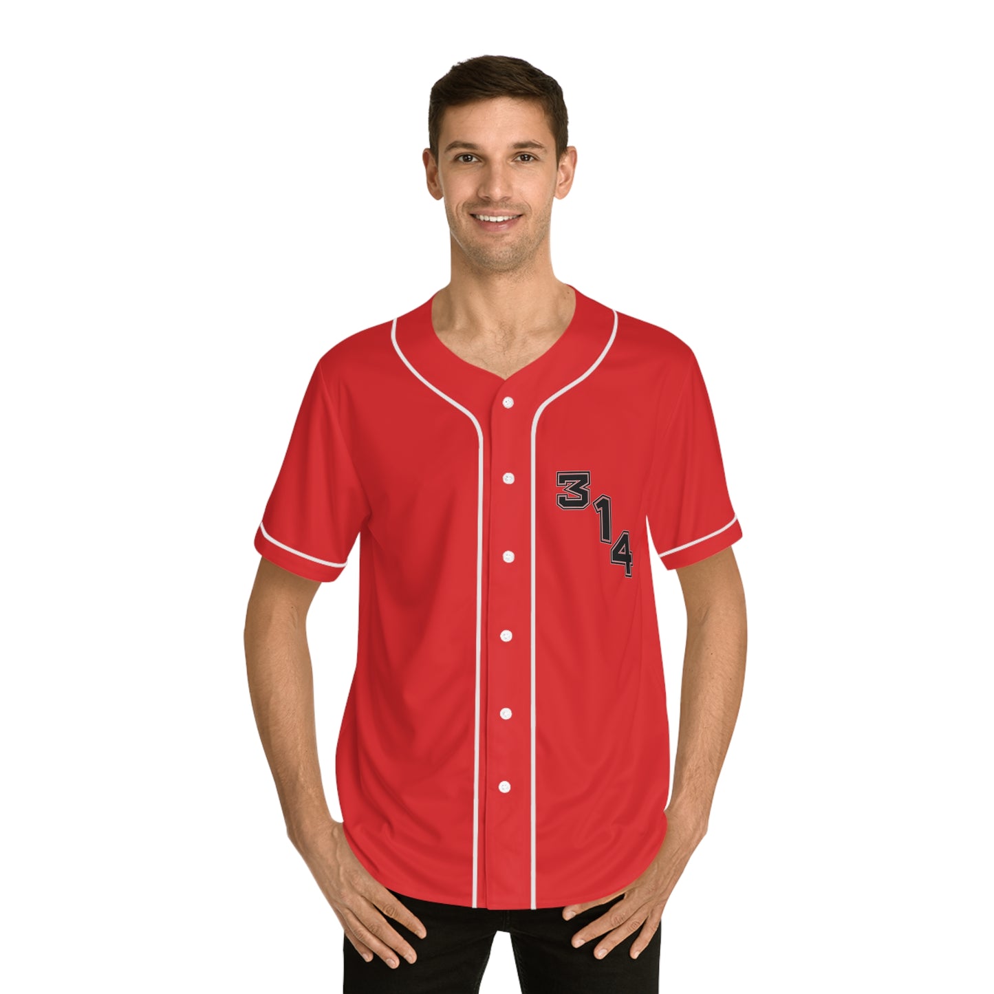 Men's Baseball Jersey St Louis City Skyline