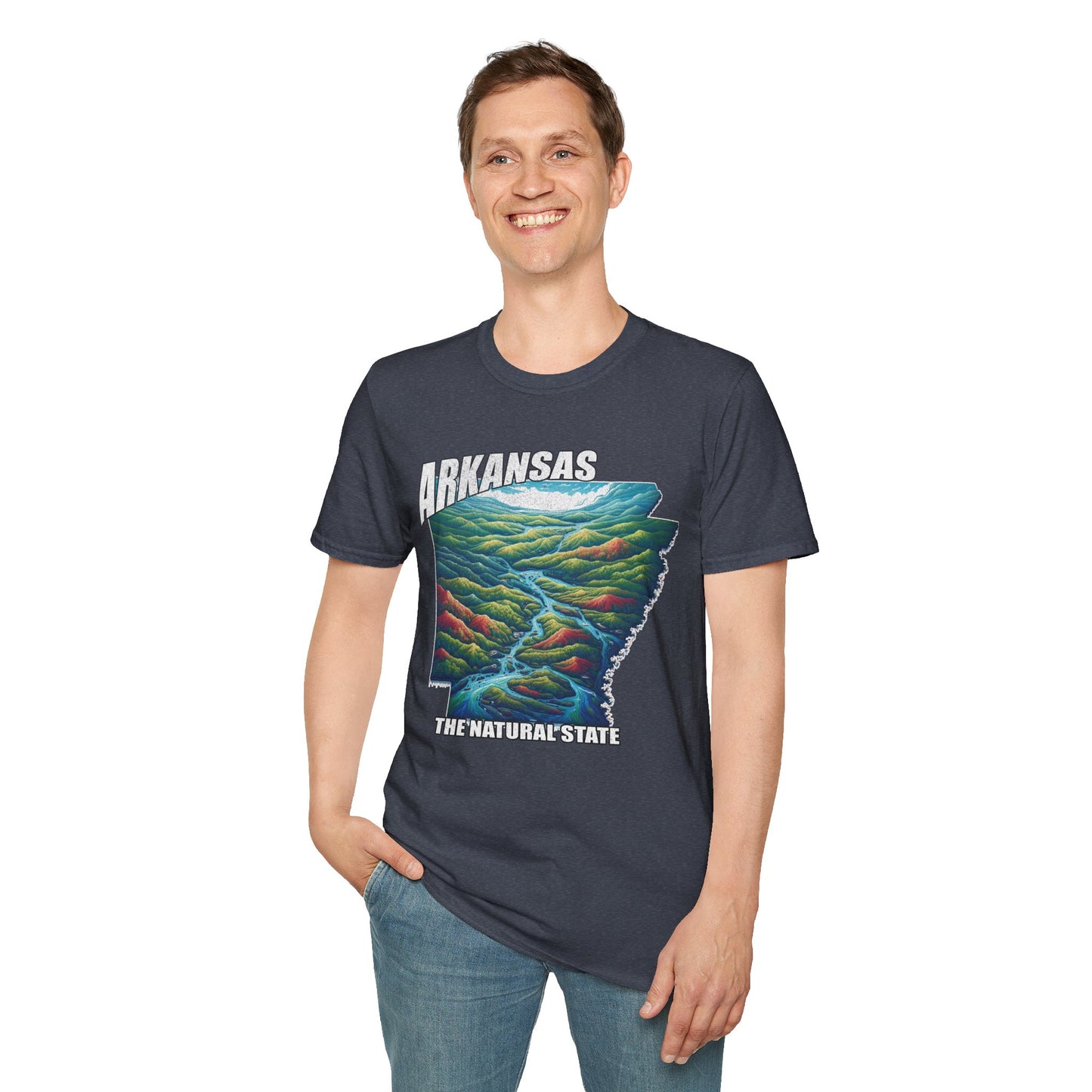 Arkansas The Natural State Graphic Tee