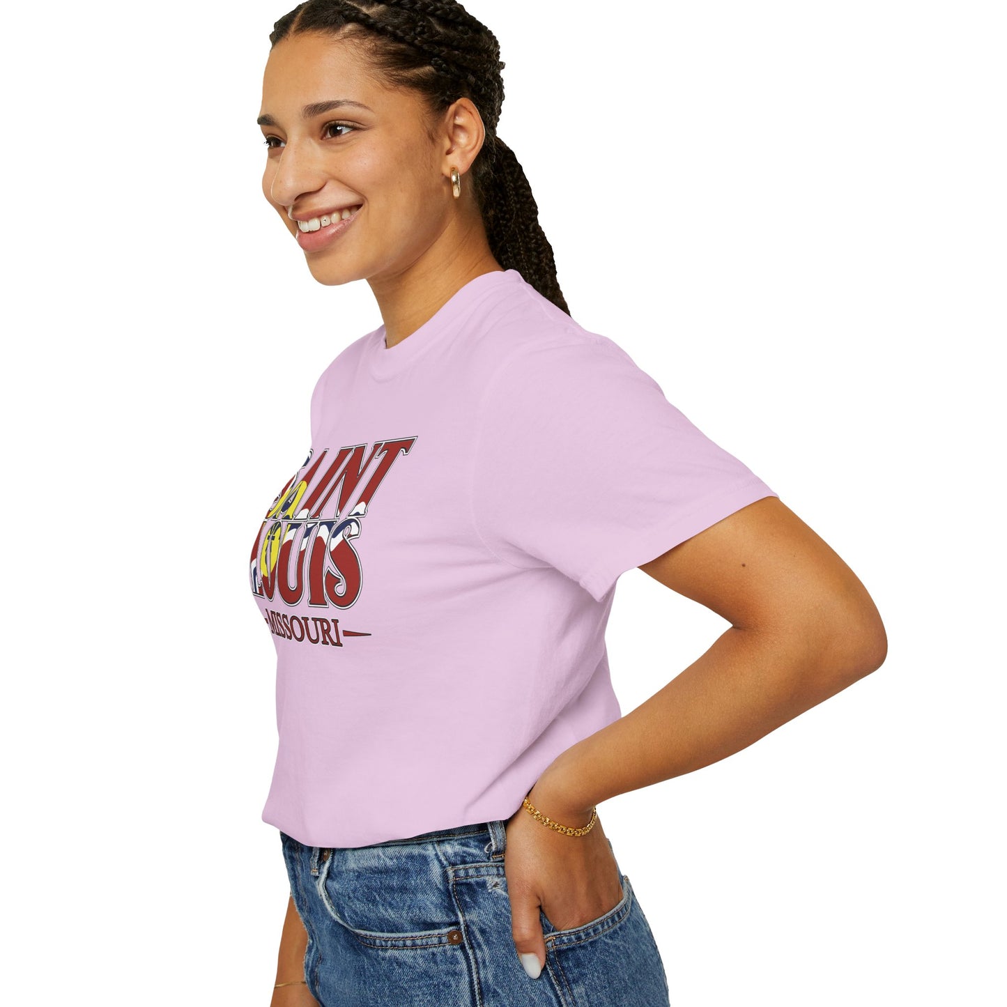 Saint Louis Missouri T-Shirt — Vintage St. Louis Flag Graphic Tee