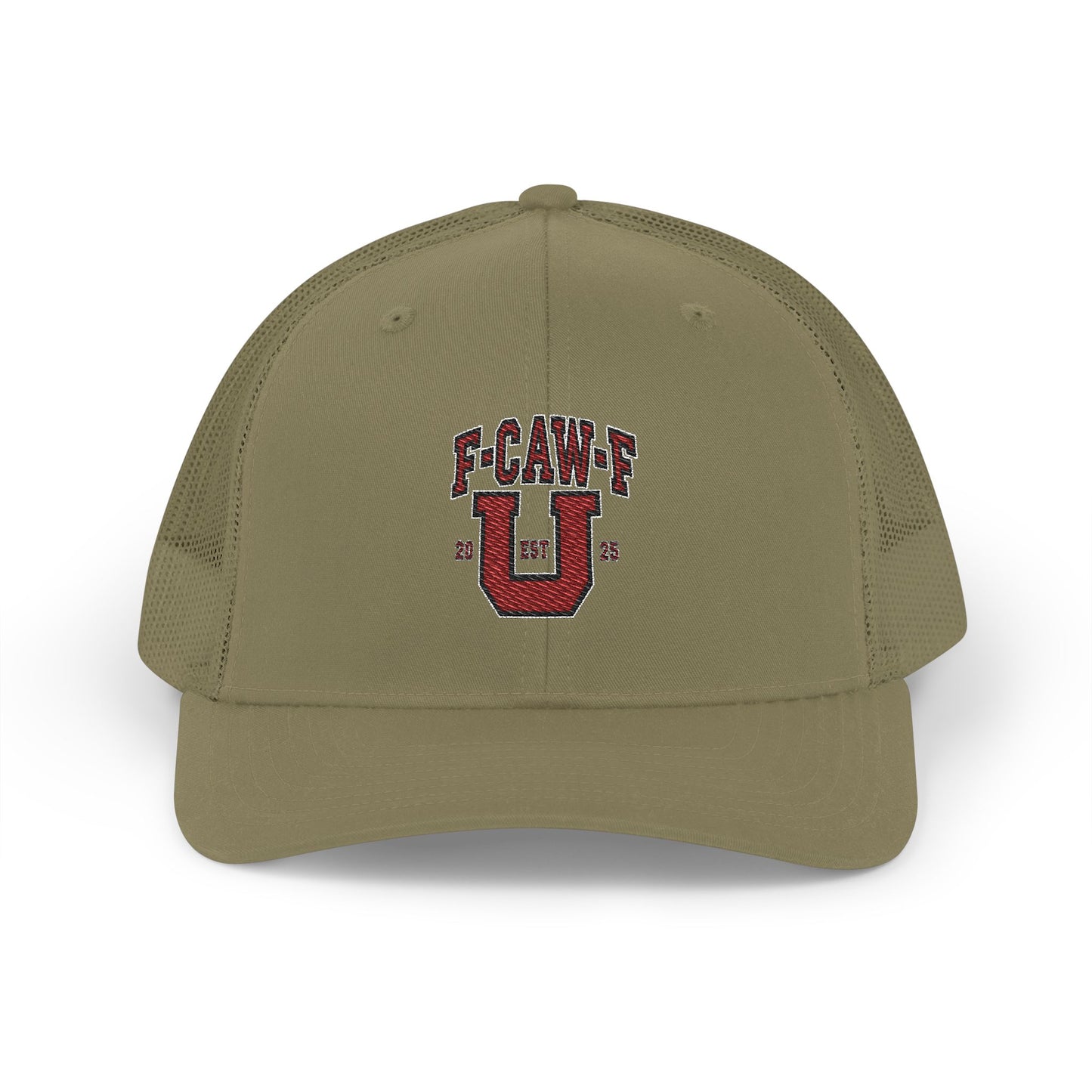 F-CAW-F U Snapback Trucker Cap (Embroidery) Printify