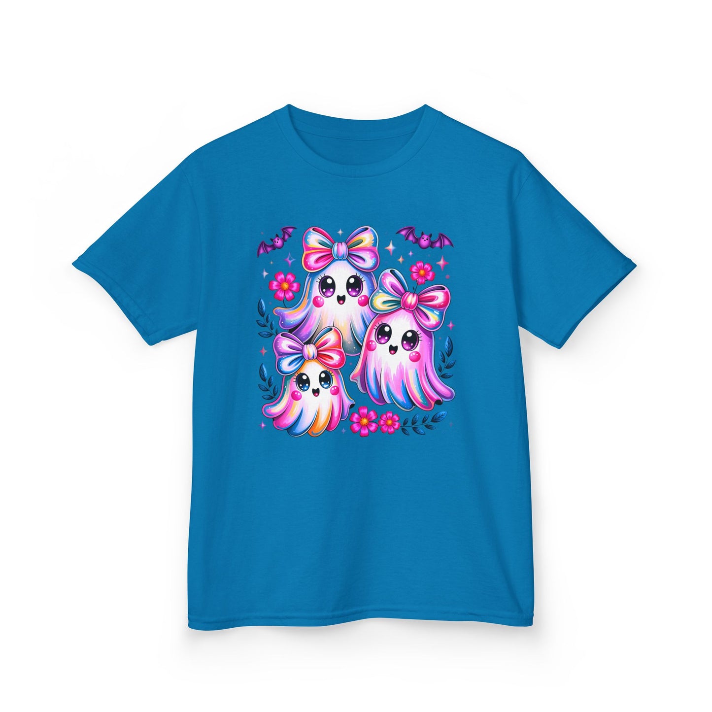 Kids Cute Colorful Ghost Tee