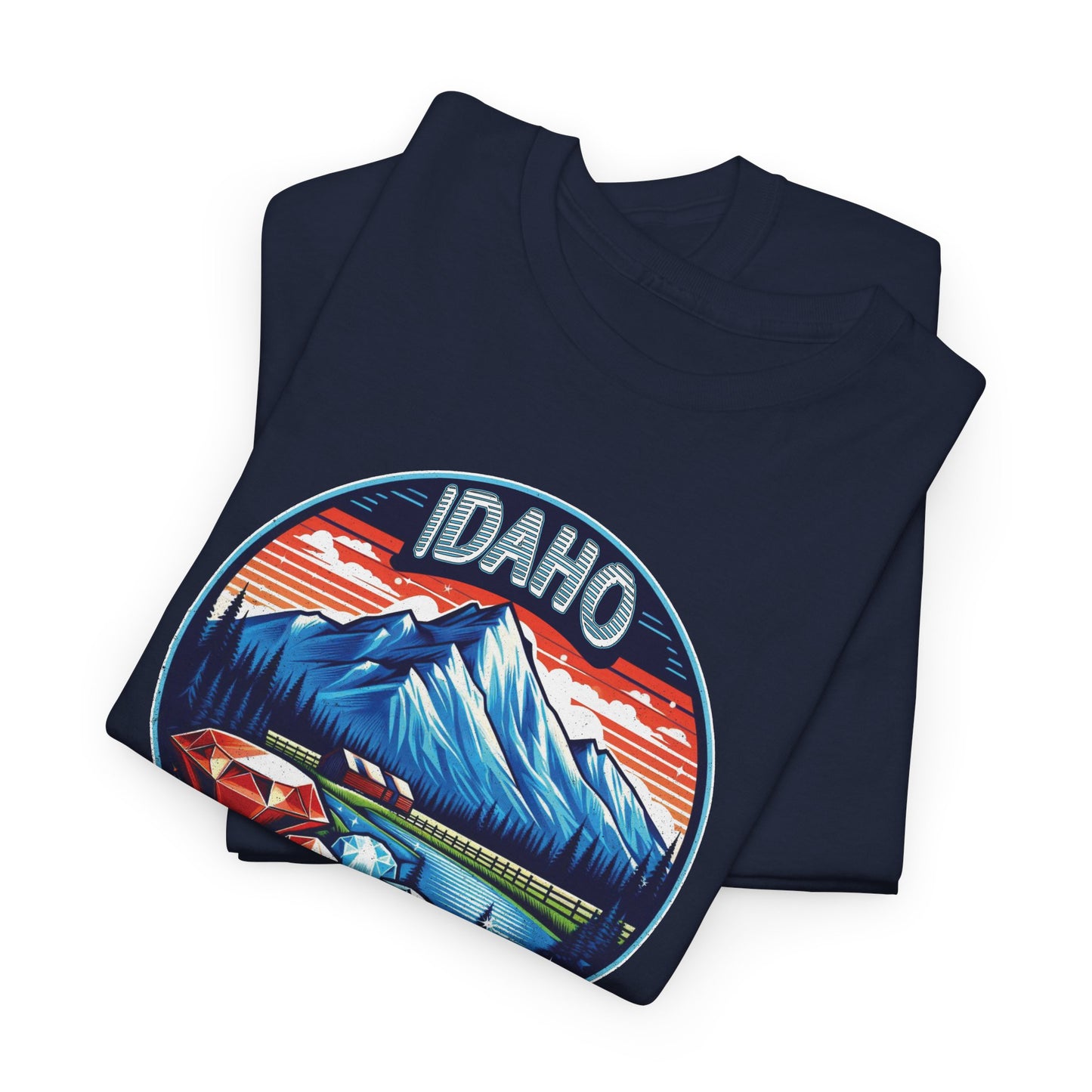 Idaho The Gem State Graphic Tee