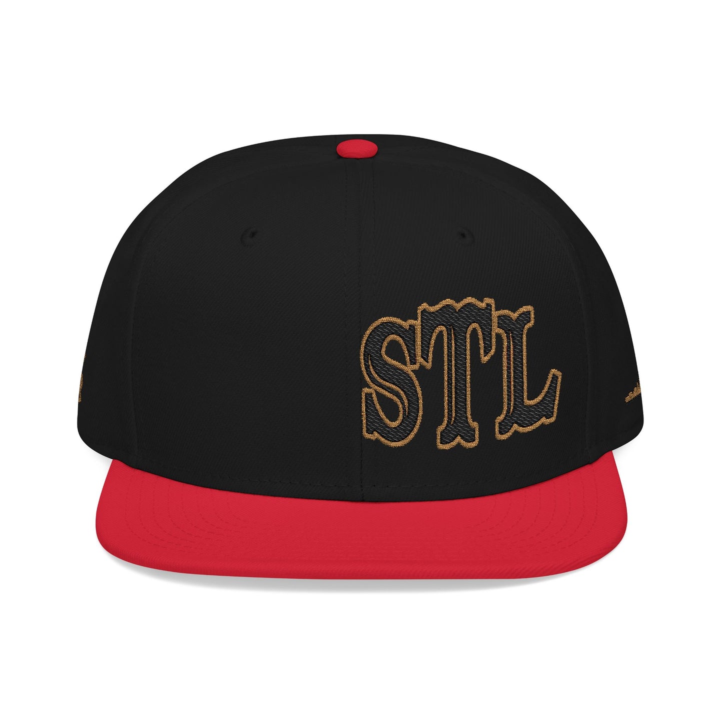 STL Black Gold Edition Embroidered Snapback Hat