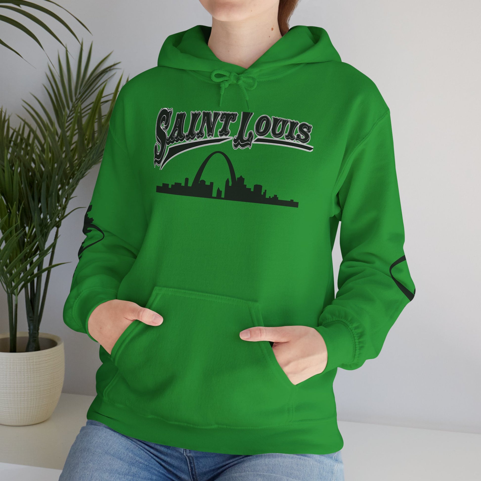 Saint Louis Skyline Hoodie - Unisex Heavy Blend™ Printify