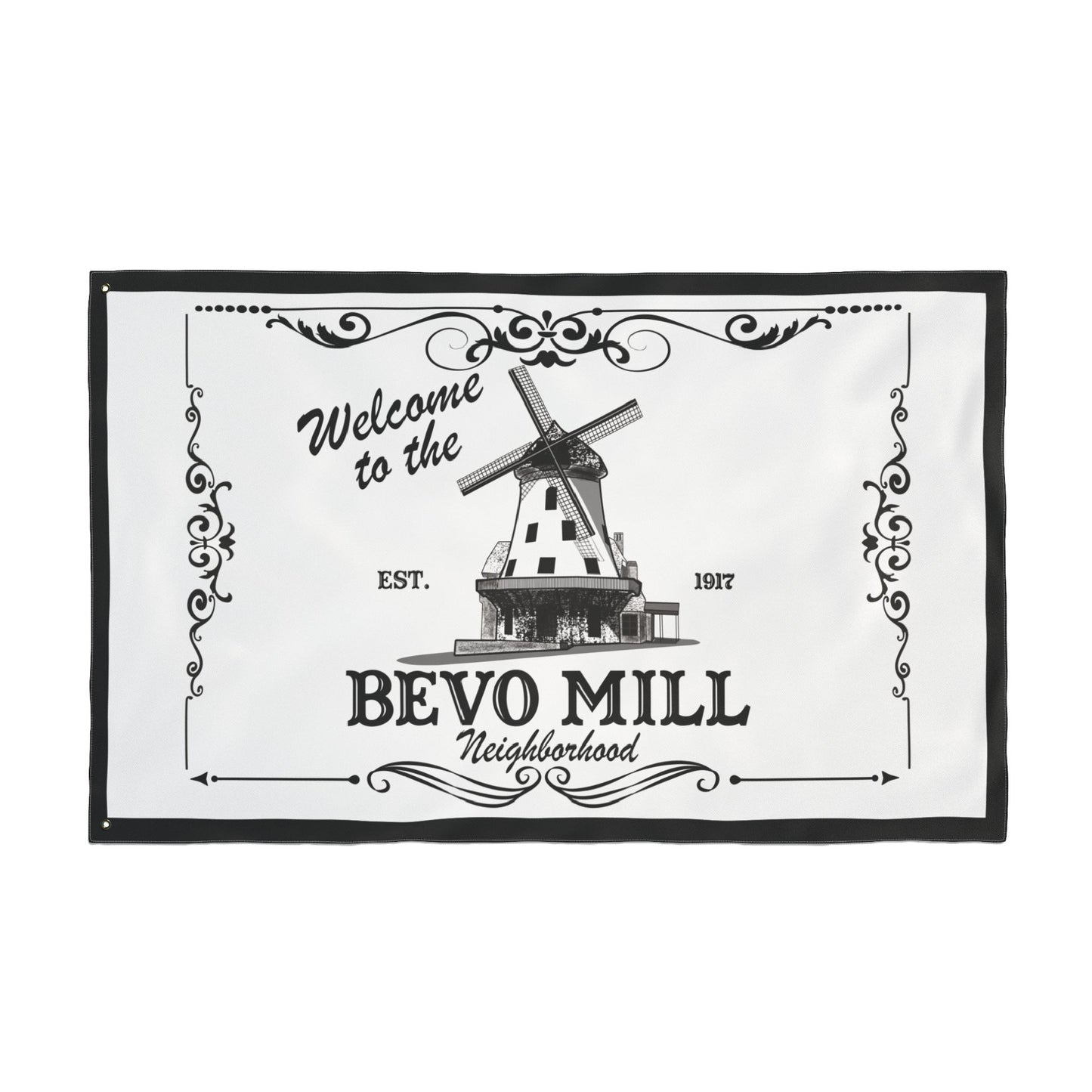 Double Sided Flag - Bevo Mill Neighborhood Flag