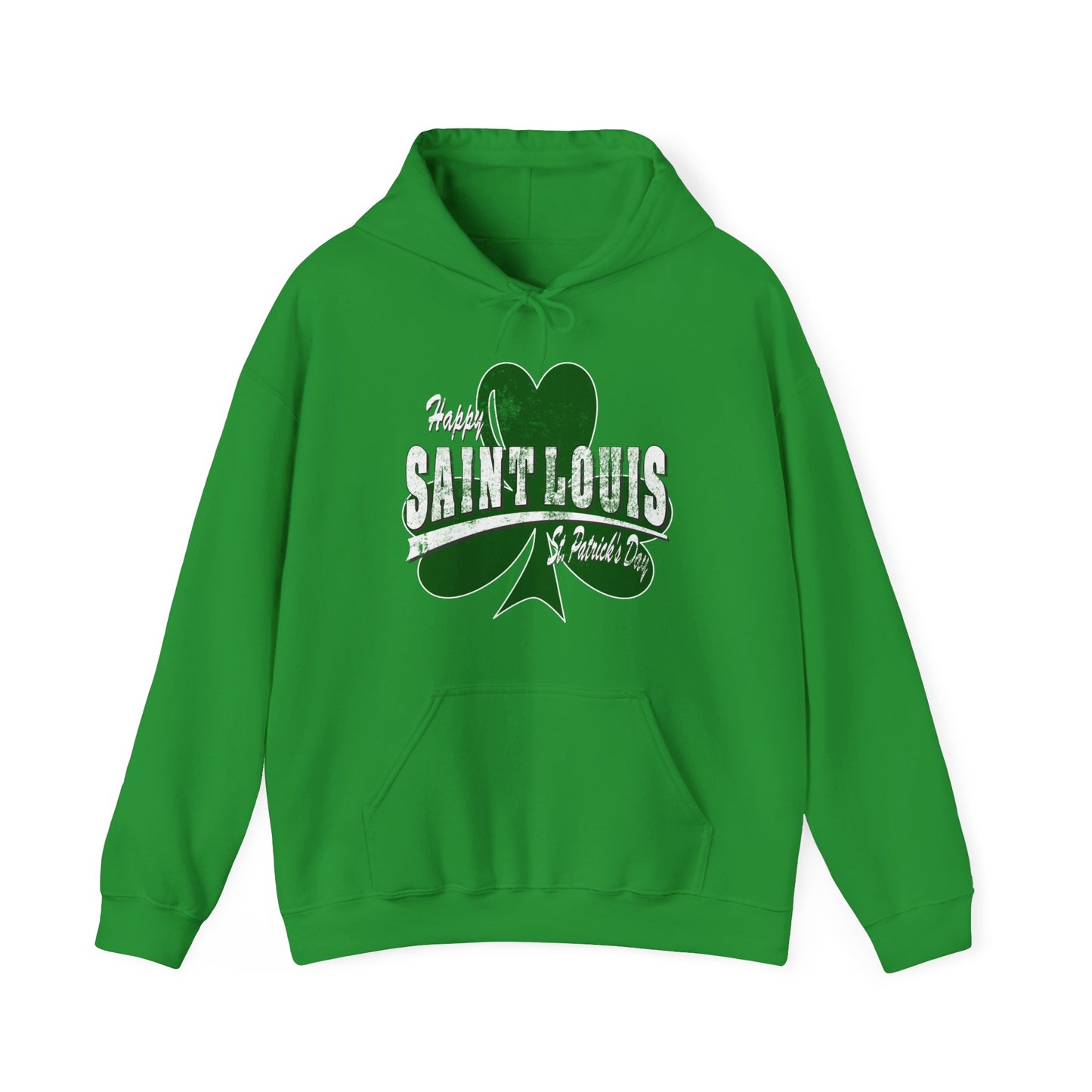 Saint Louis Shamrock Hoodie – Vintage St. Louis Irish Pride Pullover