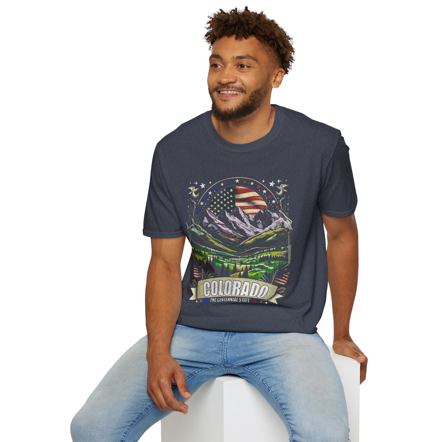 Colorado The Centennial State Graphic Tee