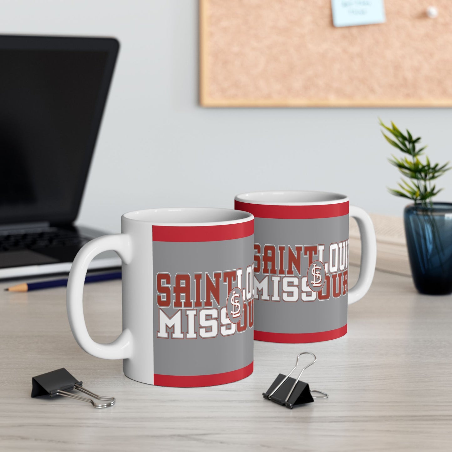 Ceramic Mug Saint Louis Missouri Design