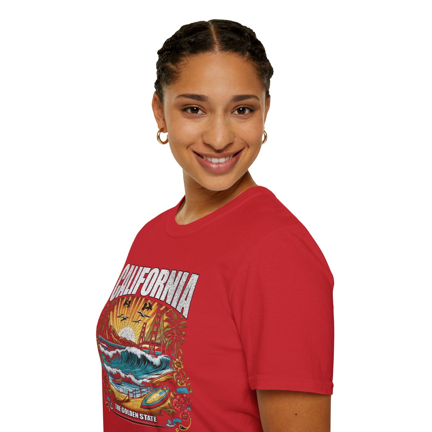 California The Golden State Graphic Tee