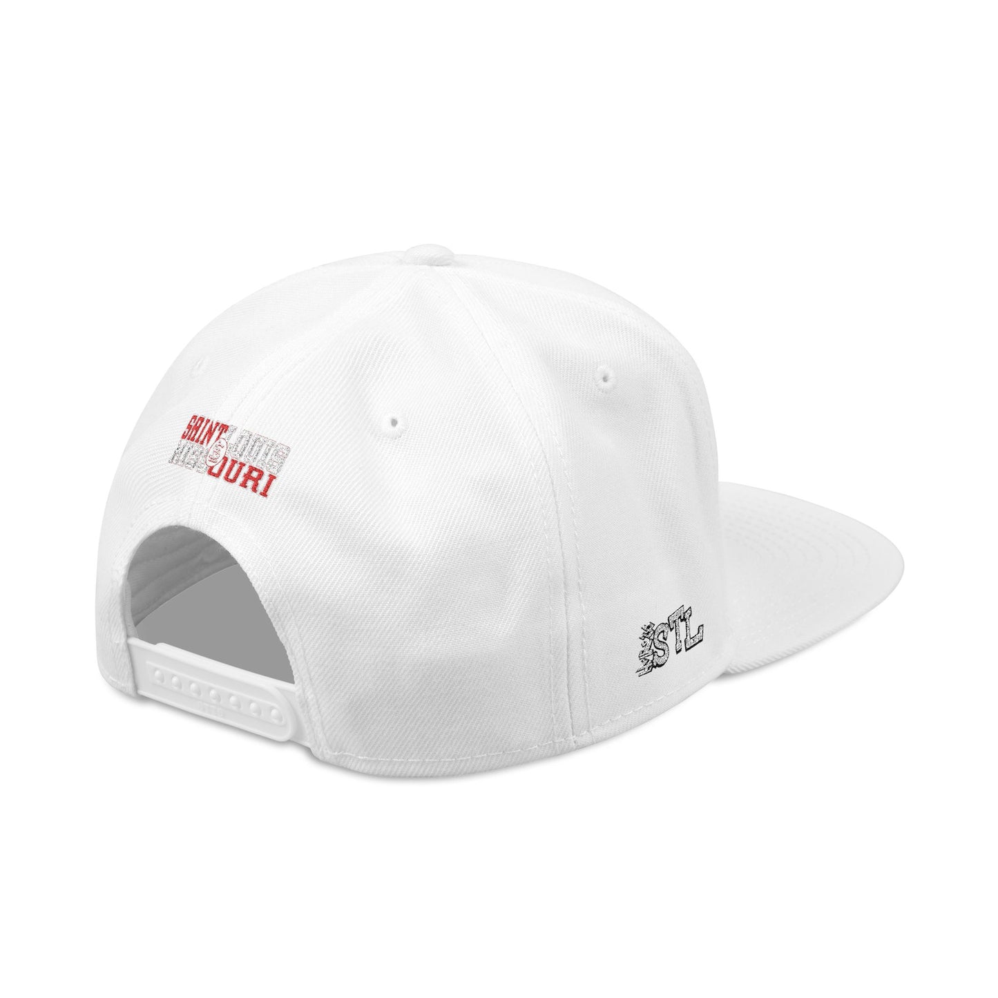 Snapback (Embroidery)-Offset Saint Louis Logo Printify