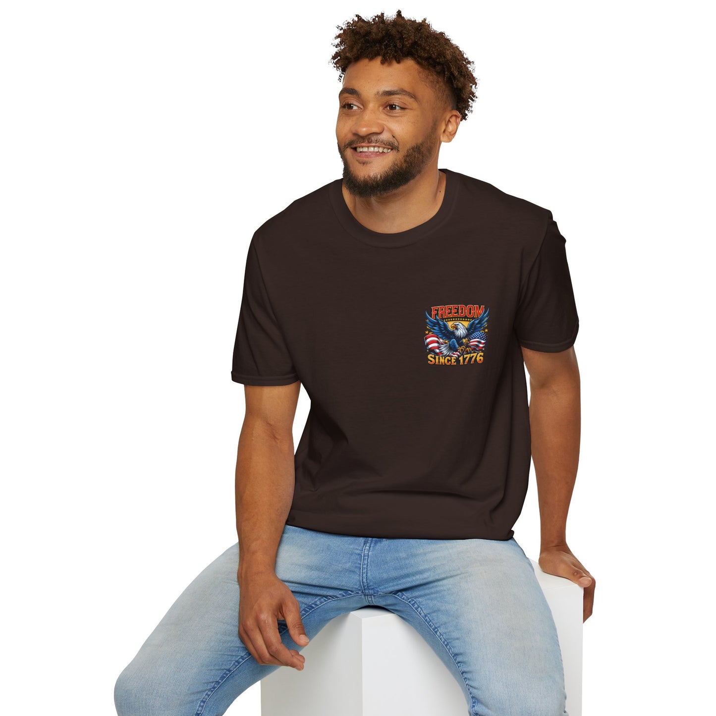 Freedom Since 1776 Graphic Tee Printify