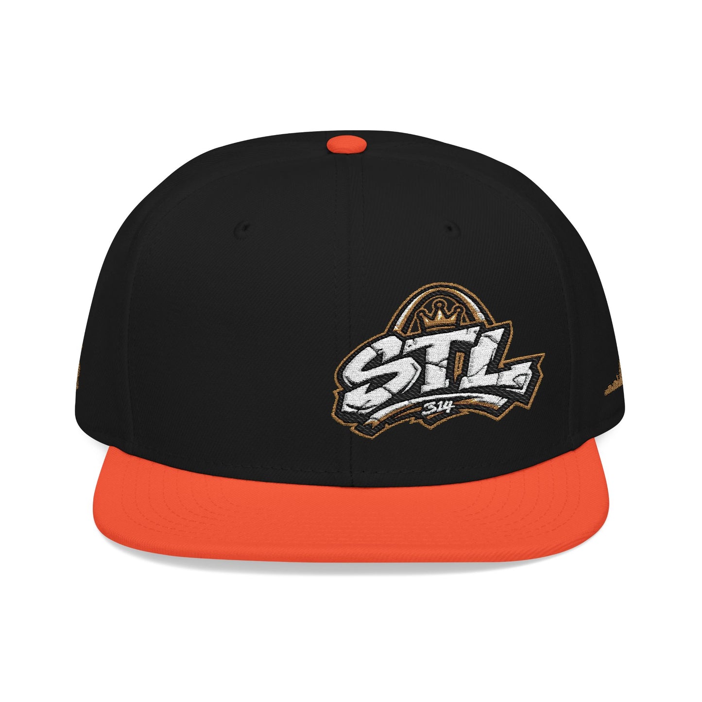 STL Embroidered Snapback Hat — St. Louis Retro Logo Cap
