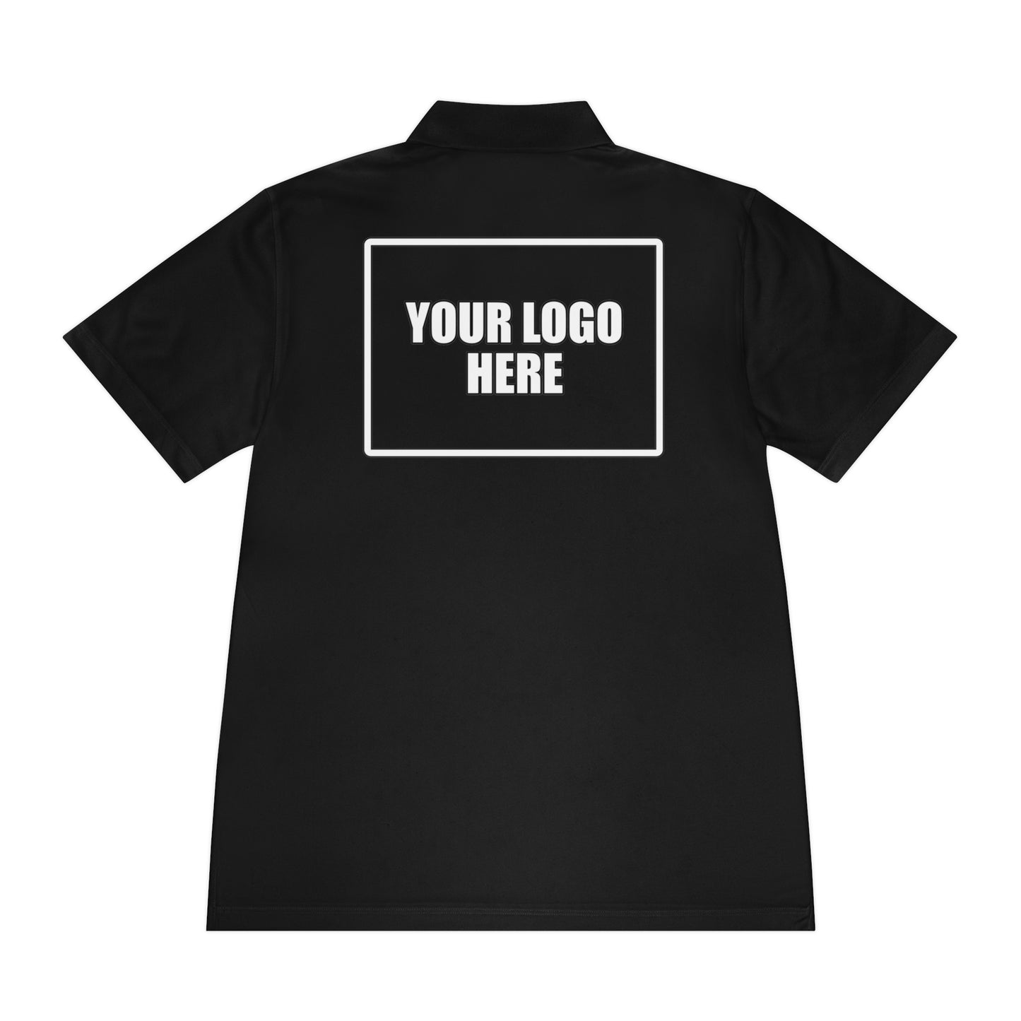 Customizable Sport Polo Work Shirt - Front & Back Logo Work Polo