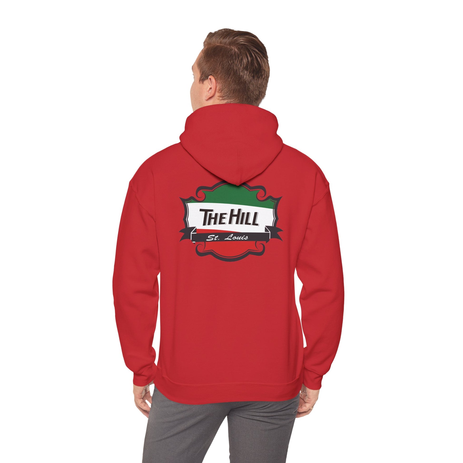 The Hill St. Louis Front & Back Hoodie Printify