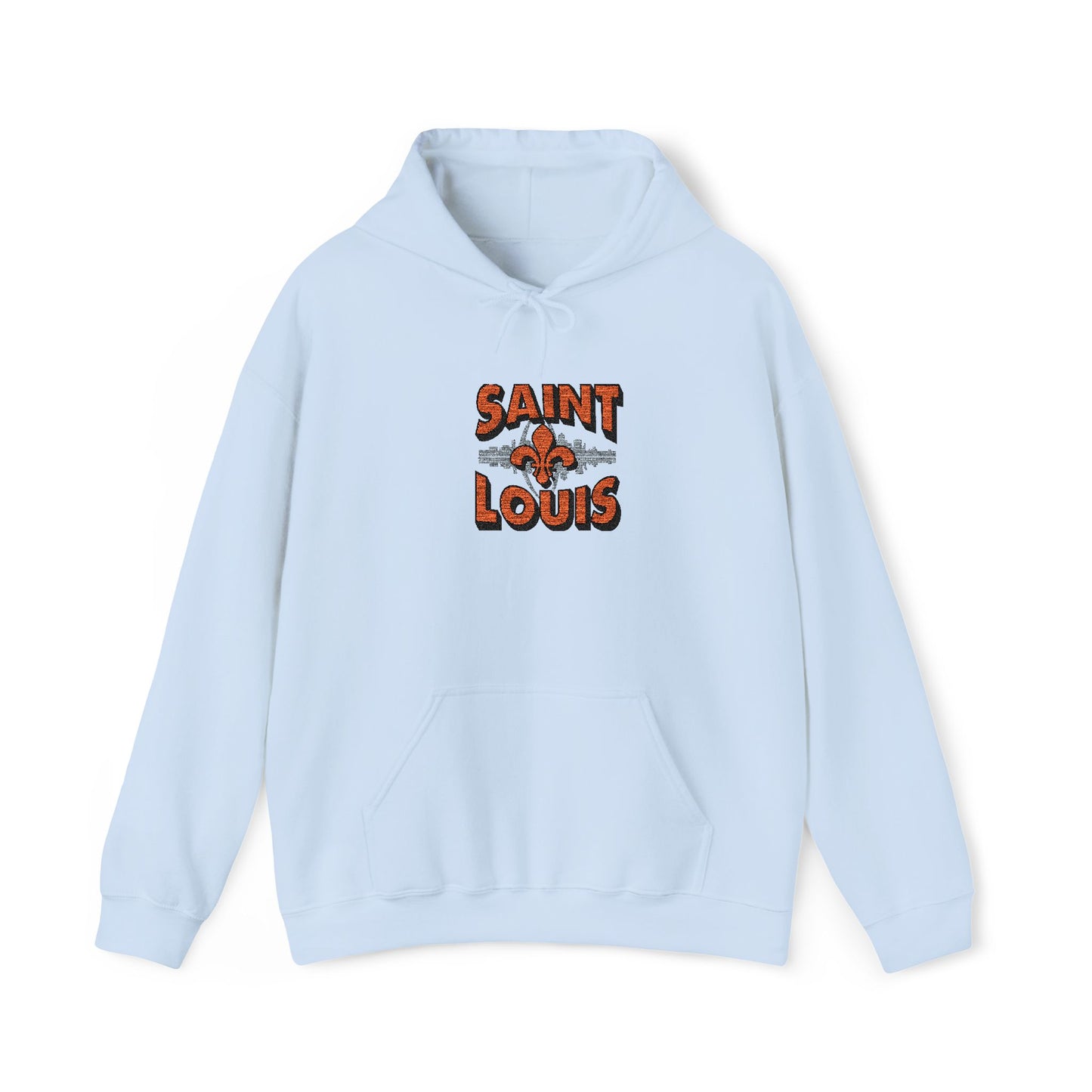 Saint Louis City Skyline Embroidered Hoodie