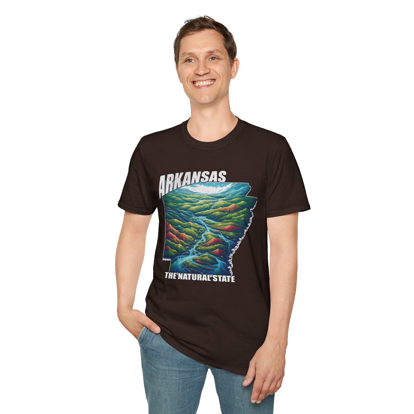 Arkansas The Natural State Graphic Tee