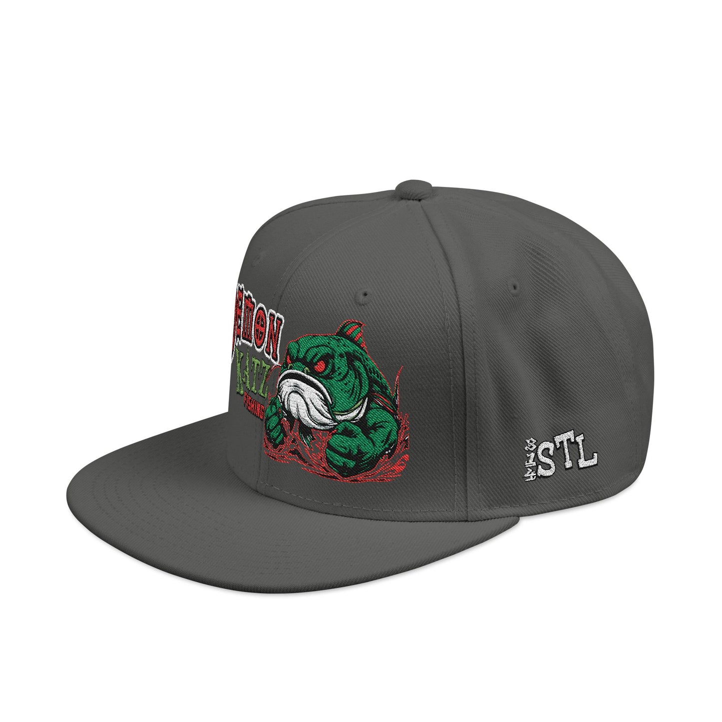Embroidered Snapback Hat — Demon Katz