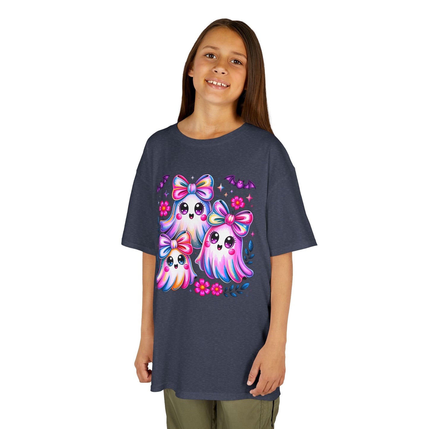 Kids Cute Colorful Ghost Tee