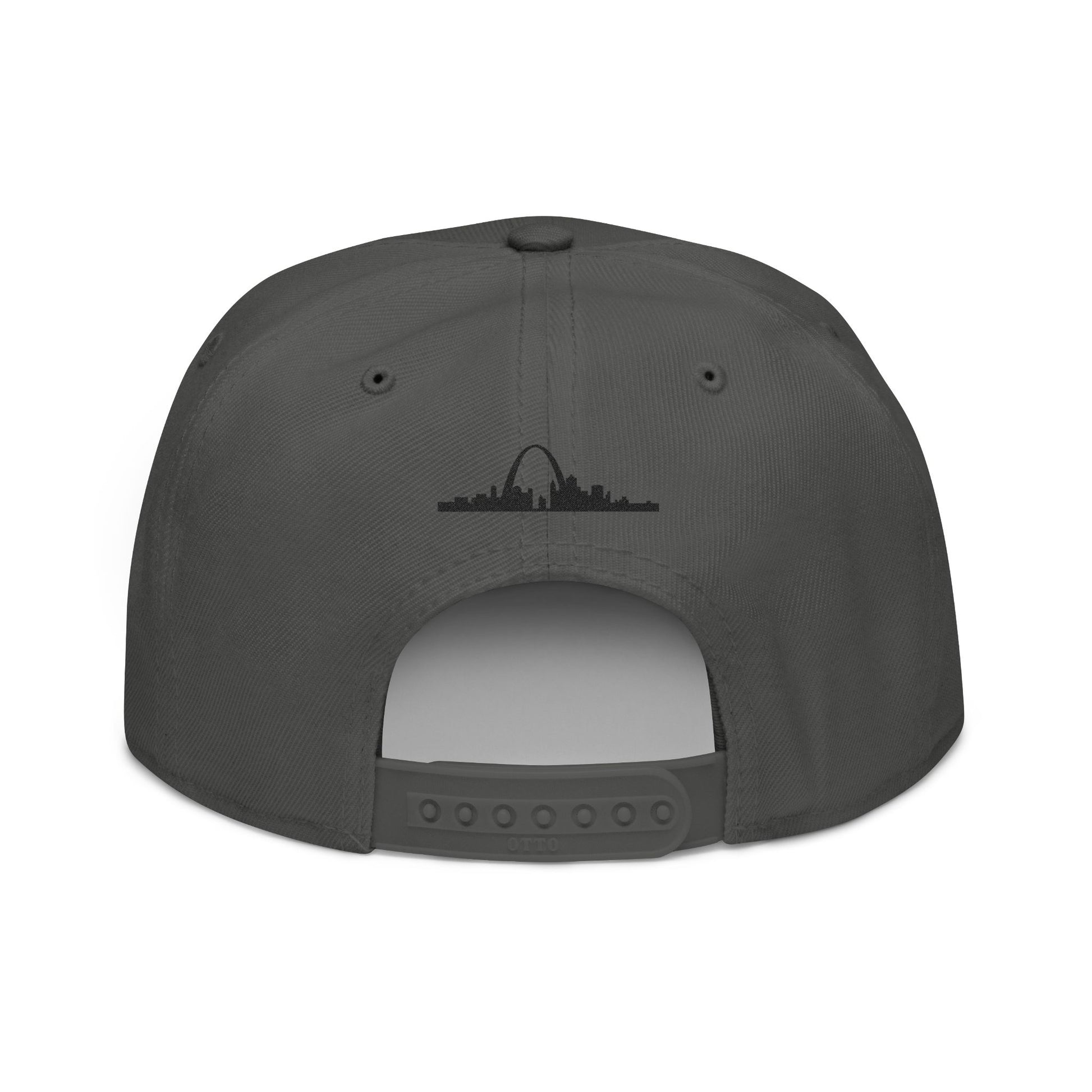 Embroidered Snapback-Full Front Saint Louis Logo Printify