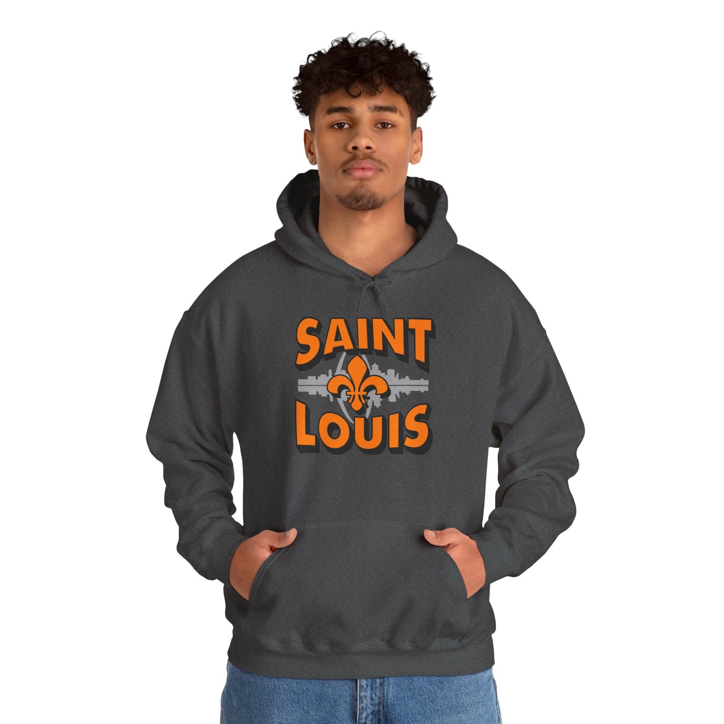 Saint Louis Graphic Hoodie — City Skyline Saint Louis Hoodie