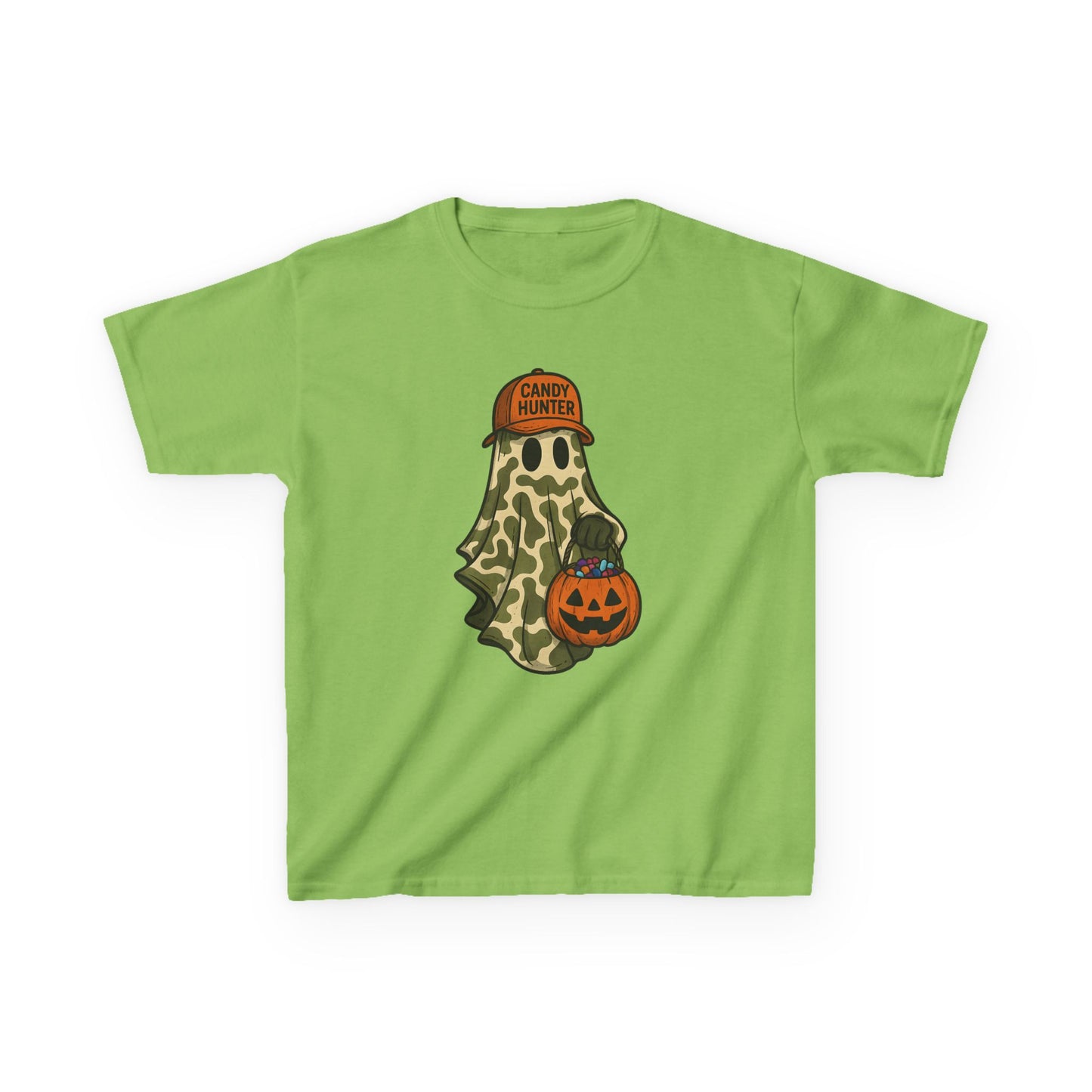Kids Tee - Camo Ghost Graphic