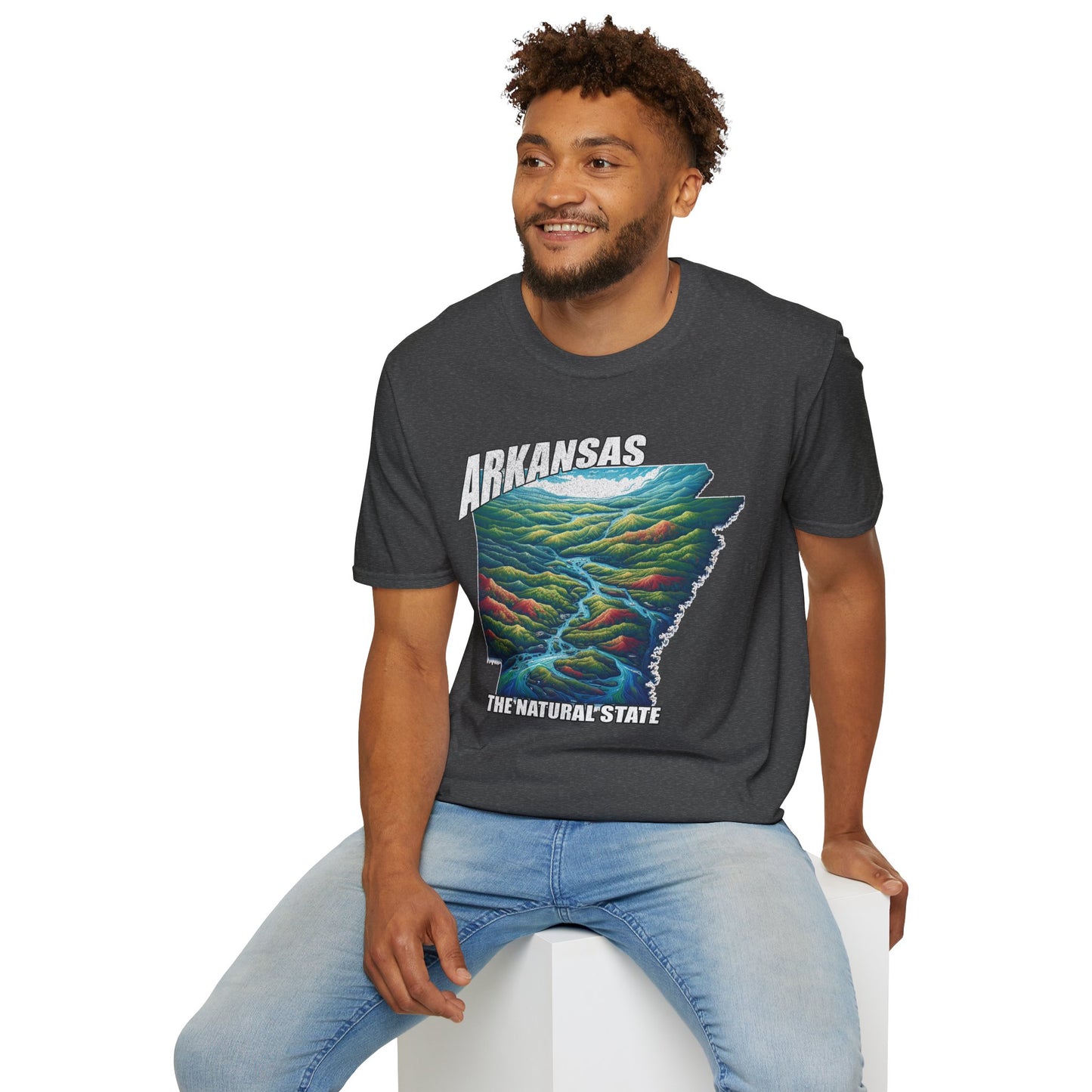 Arkansas The Natural State Graphic Tee
