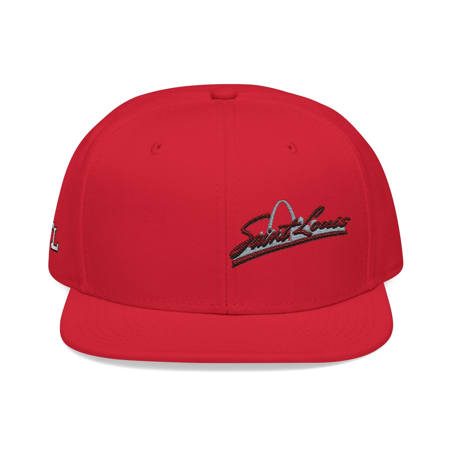 Embroidered Saint Louis Snapback Hat