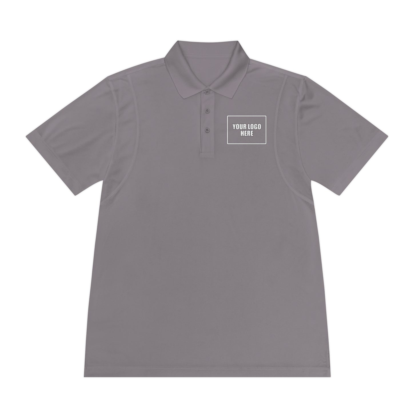 Customizable Sport Polo Work Shirt - Front & Back Logo Work Polo