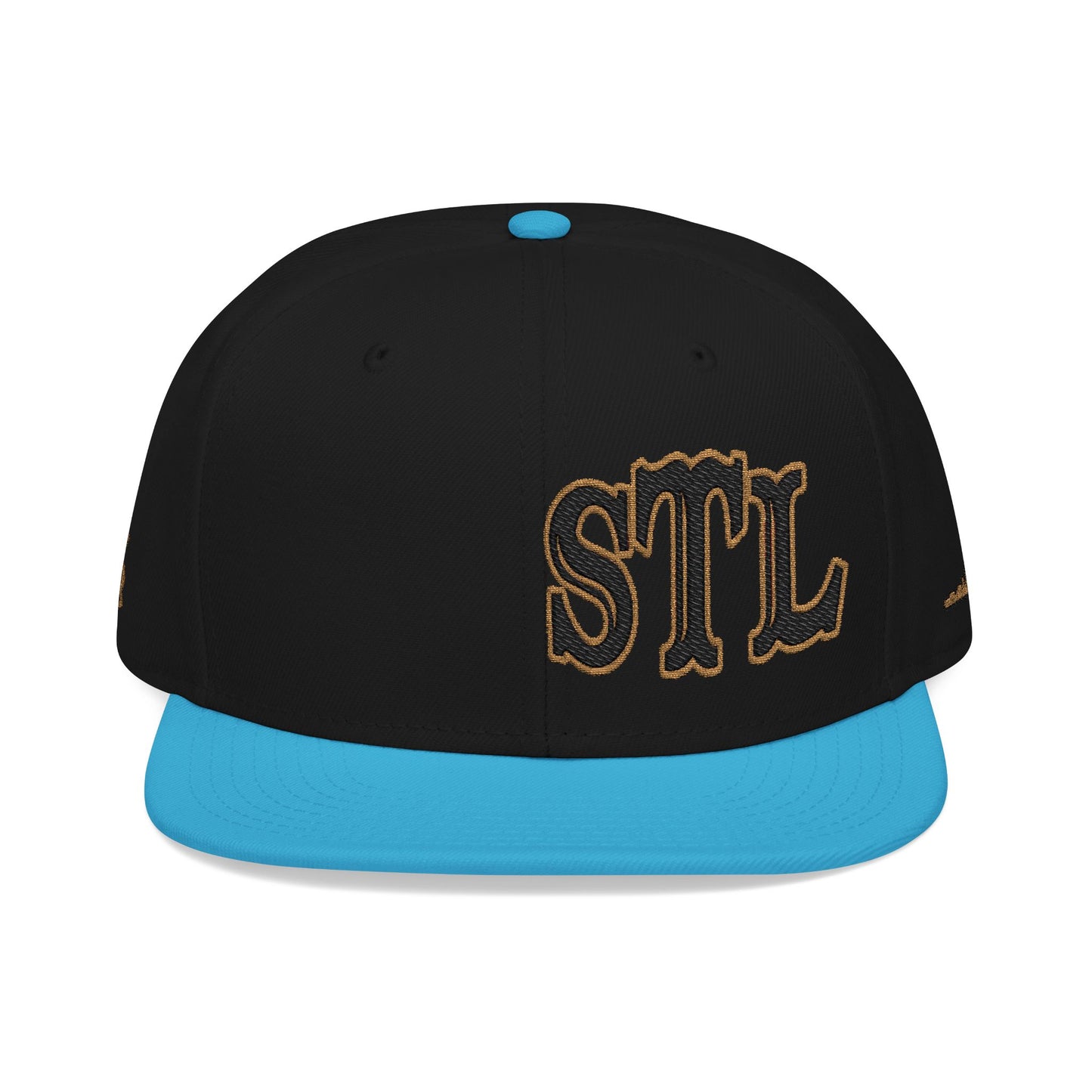 STL Black Gold Edition Embroidered Snapback Hat