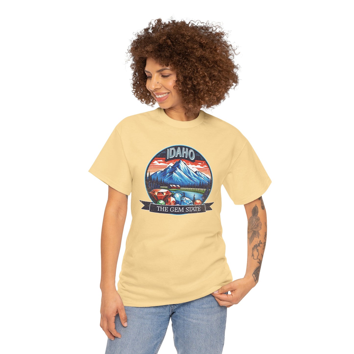 Idaho The Gem State Graphic Tee