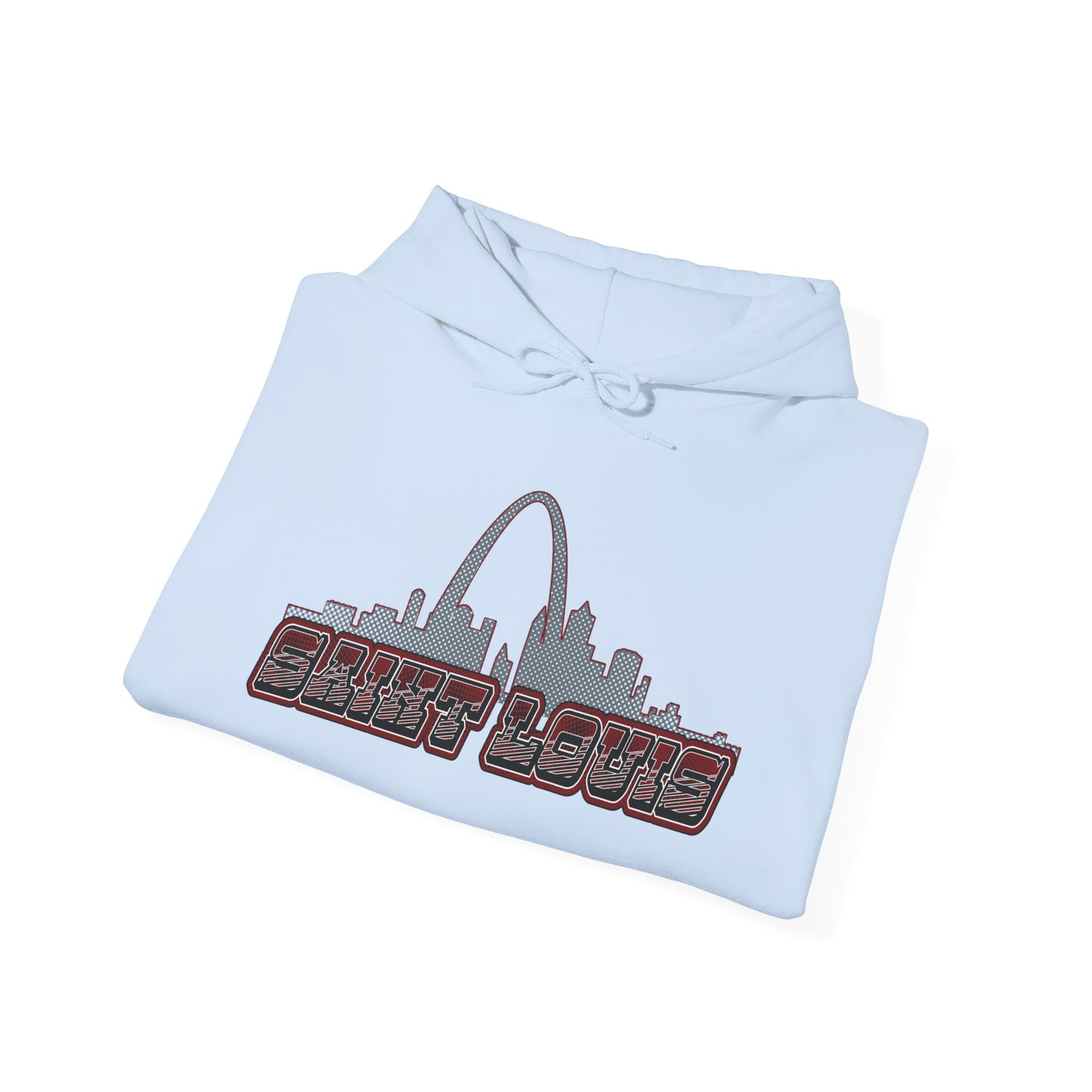 Saint Louis Graphic Hoodie - Unisex Sweatshirt Printify