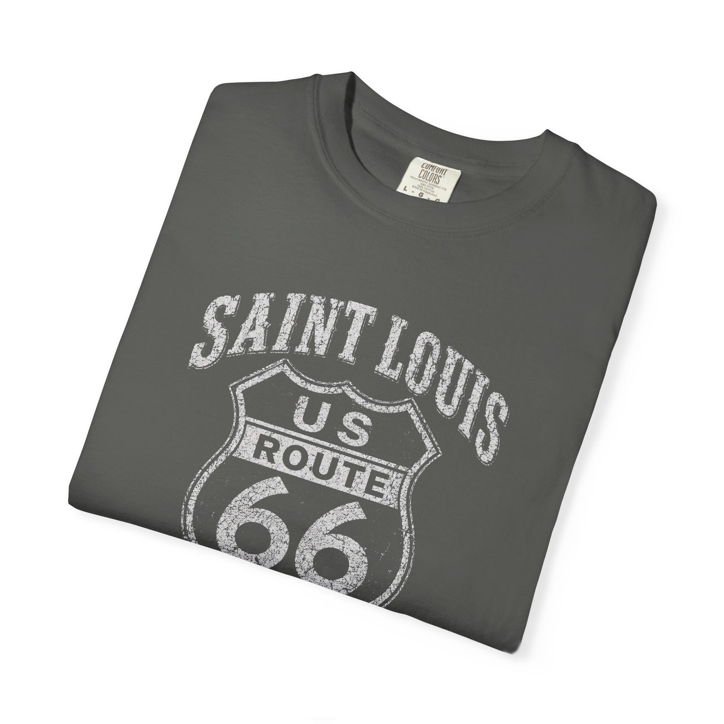 Saint Louis Route 66 Missouri T-Shirt — Vintage Road Trip Tee
