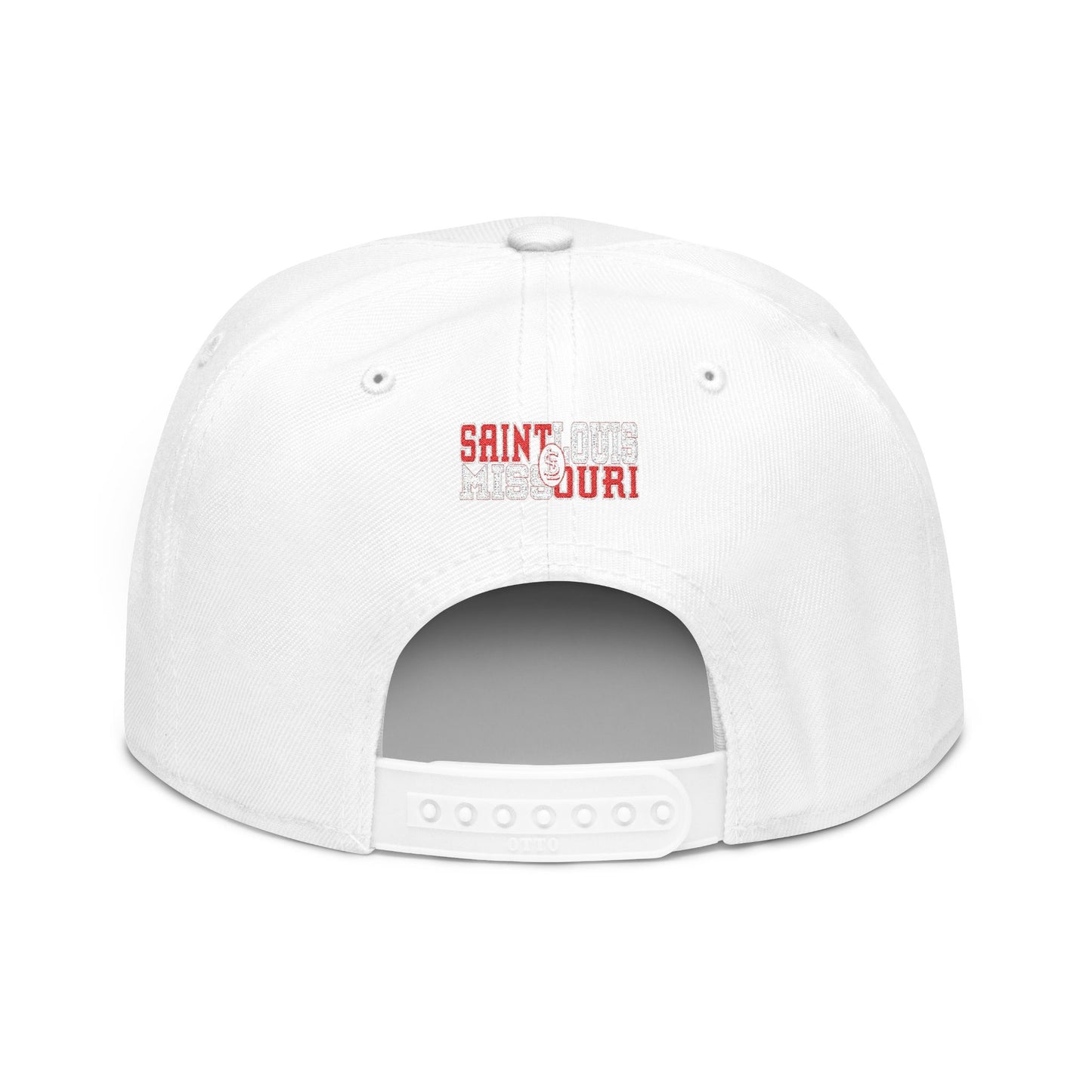 Snapback (Embroidery)-Offset Saint Louis Logo Printify