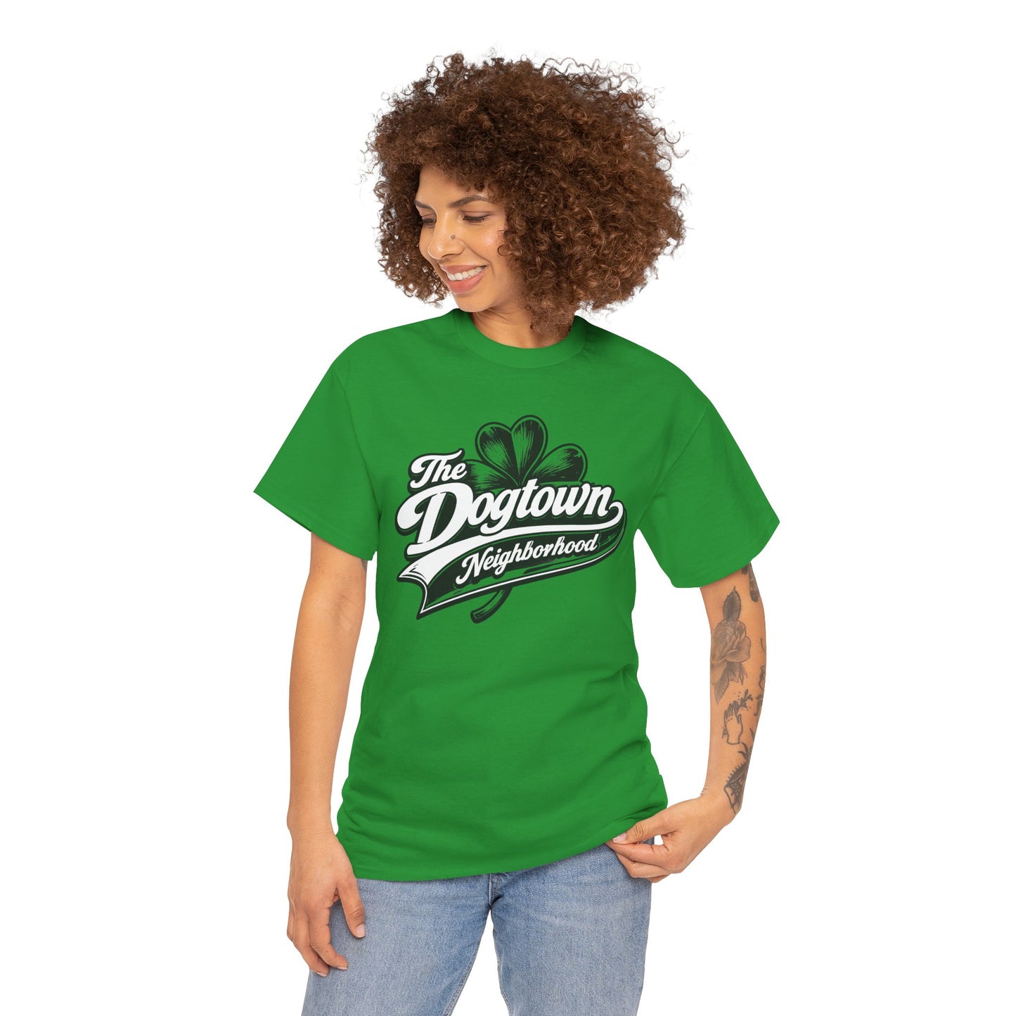 The Dogtown Neighborhood T‑Shirt  Retro Irish Neighborhood Tee