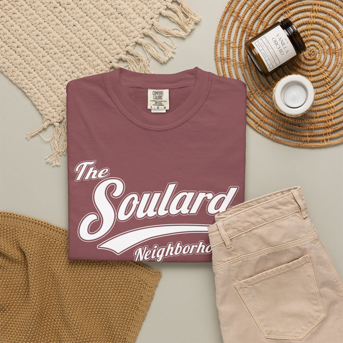 The Soulard Neighborhood Garment-Dyed T-Shirt