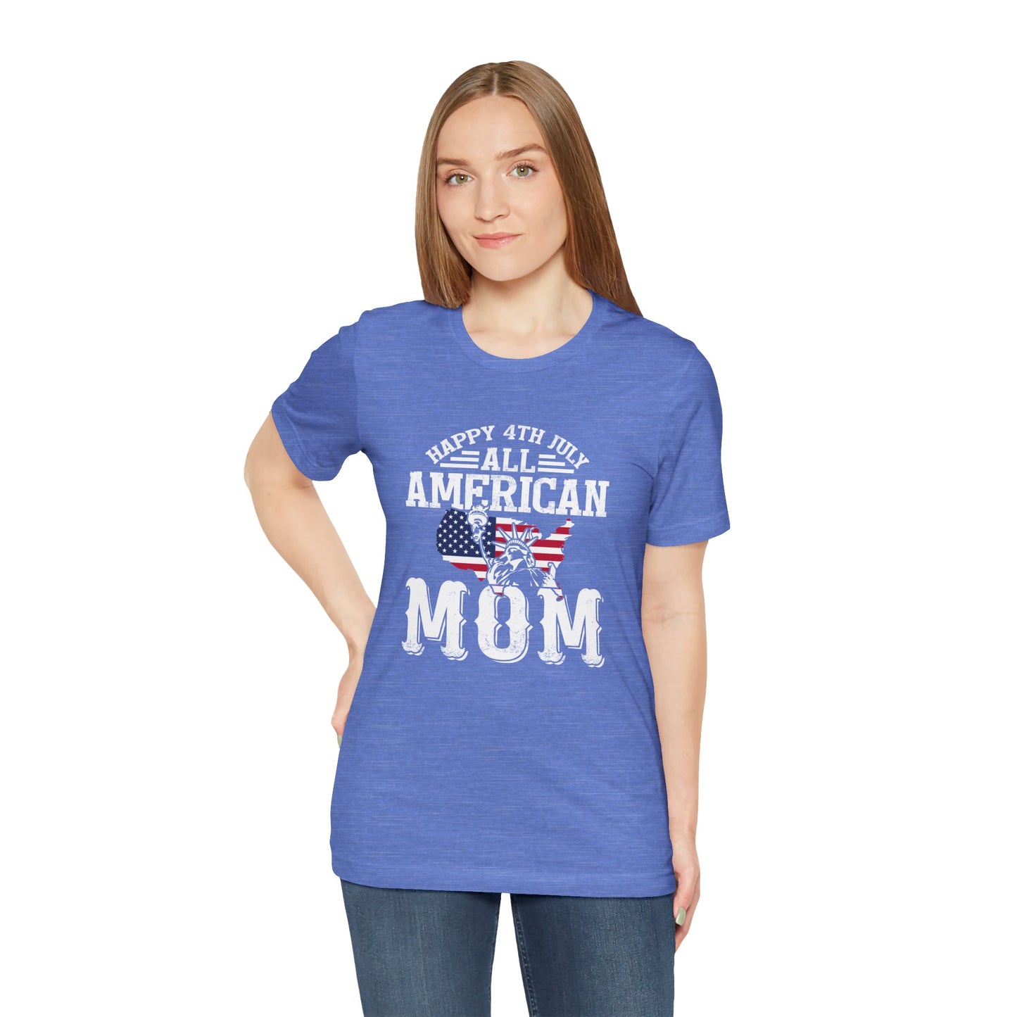 All American Mom 4th of July Tee