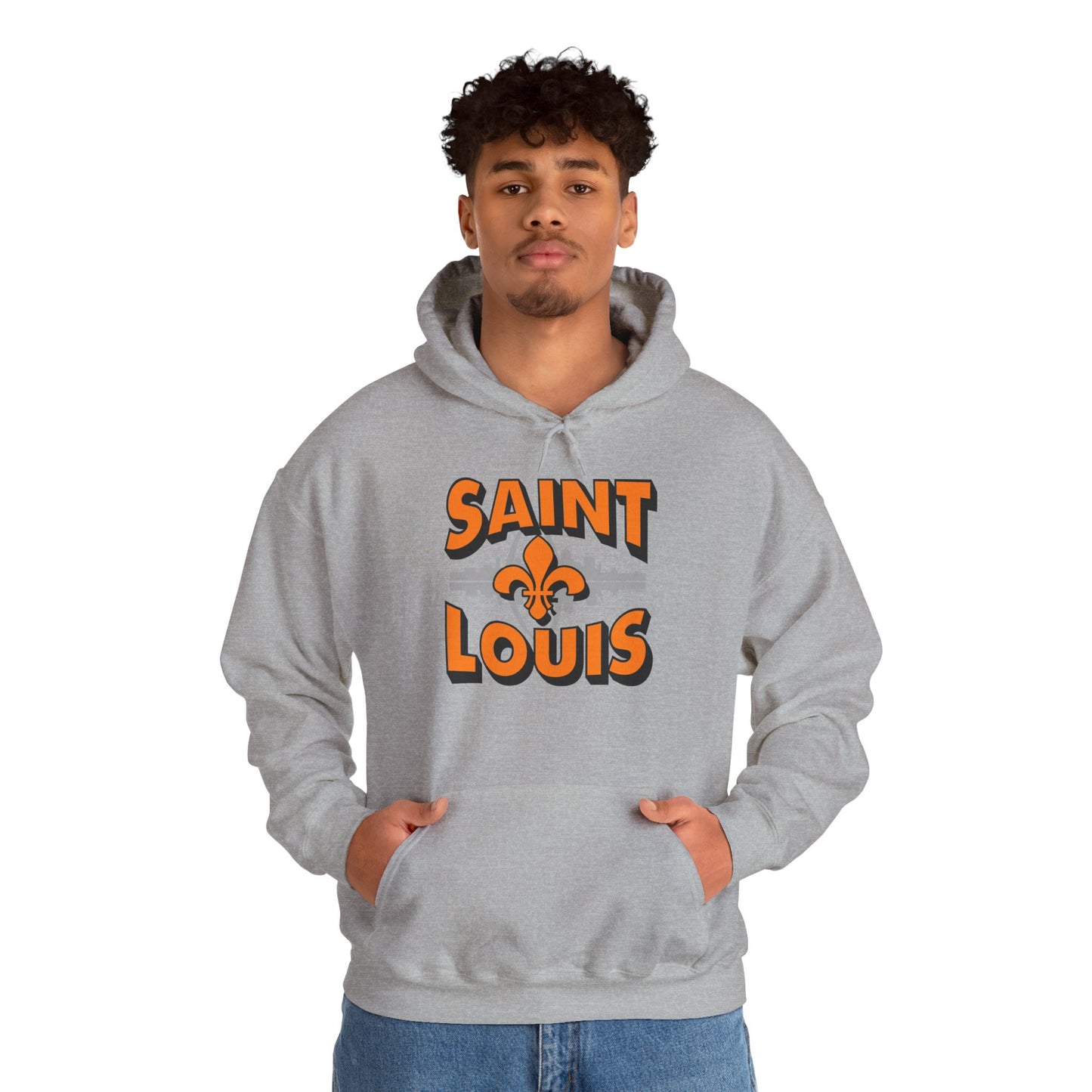Saint Louis Graphic Hoodie — City Skyline Saint Louis Hoodie