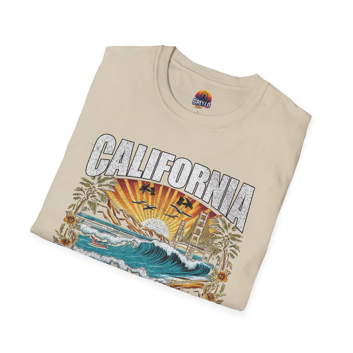 California The Golden State Graphic Tee
