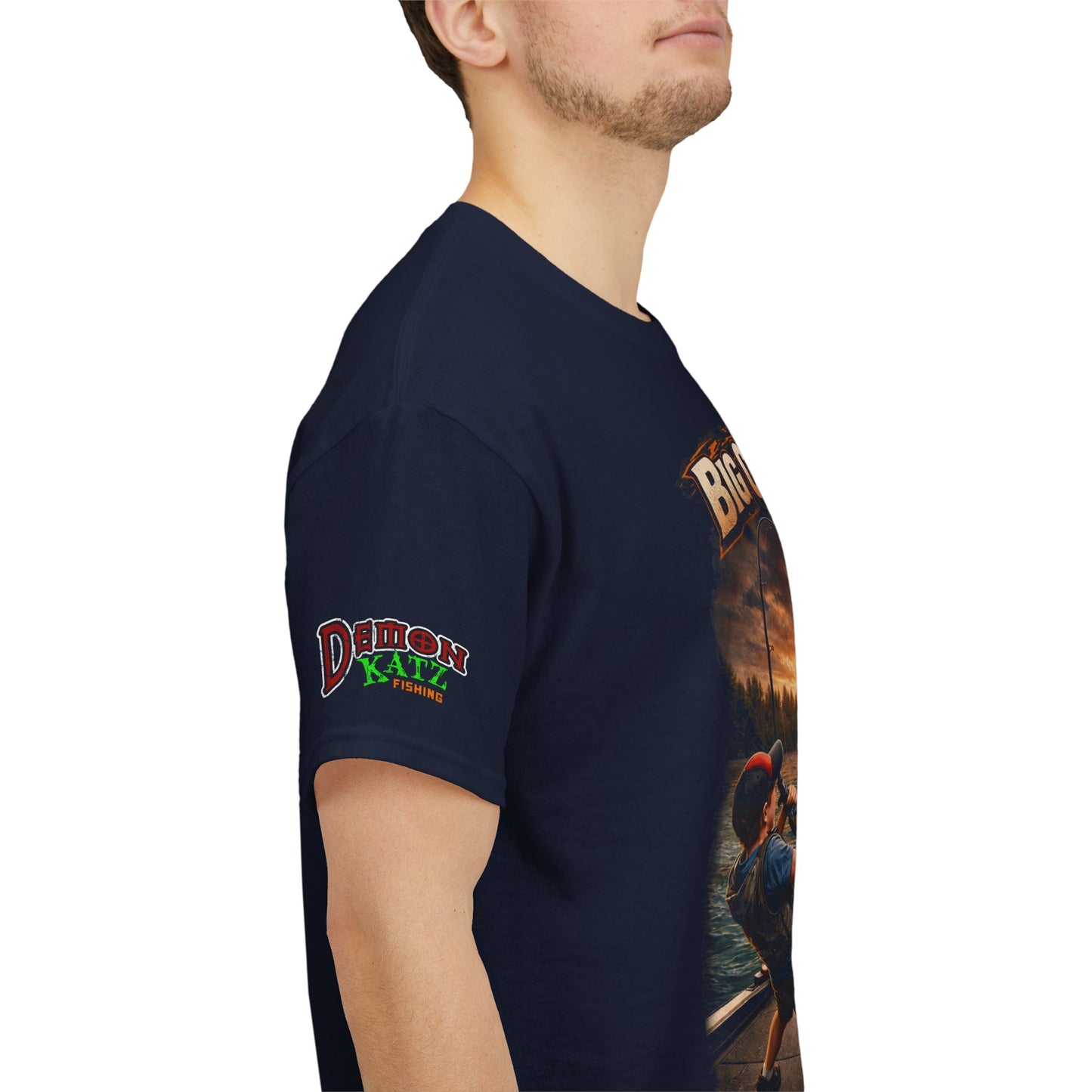 Big Chungus Fishing Tee — Funny Retro Fishing Graphic T‑Shirt