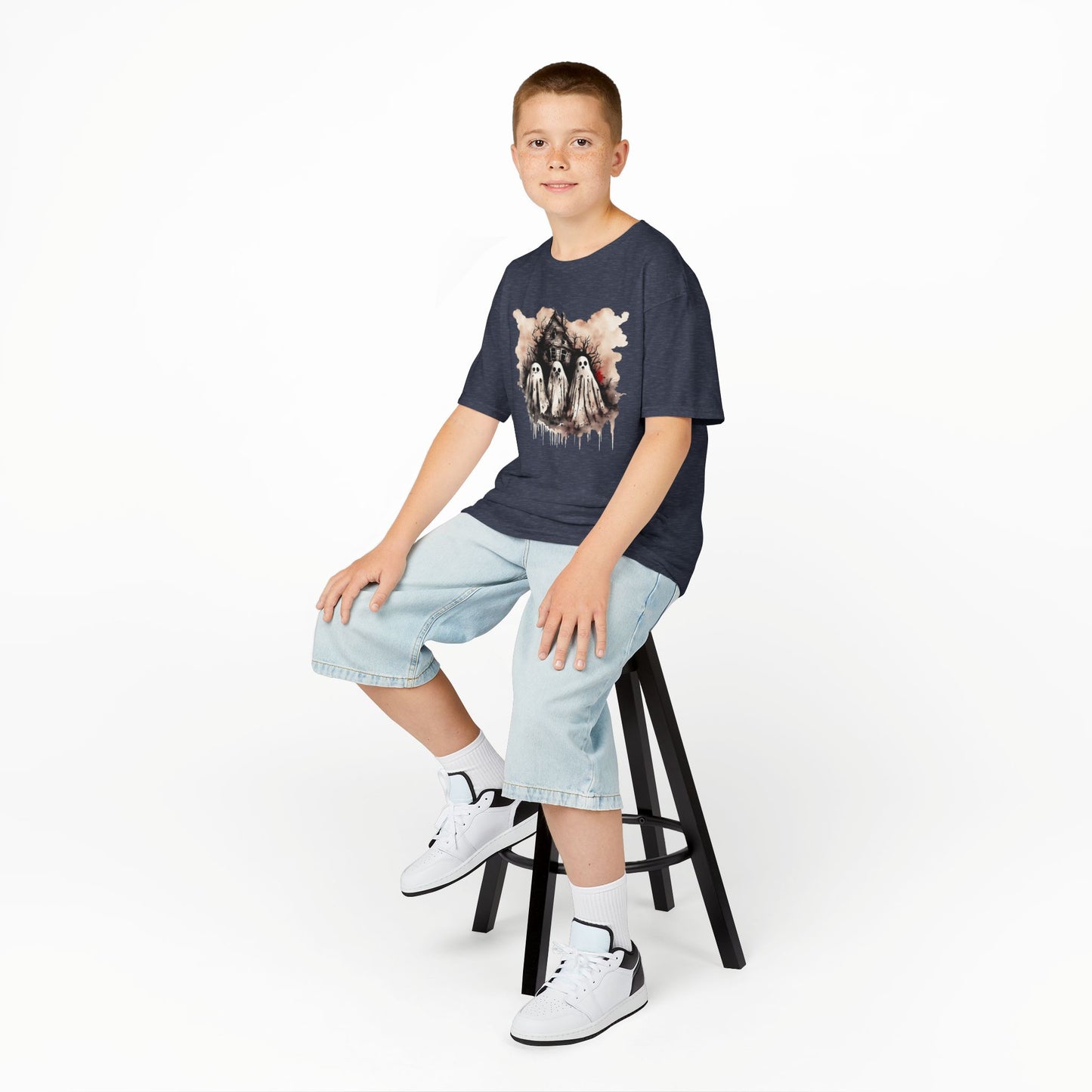 Kids- Haunted House Graphic Tee