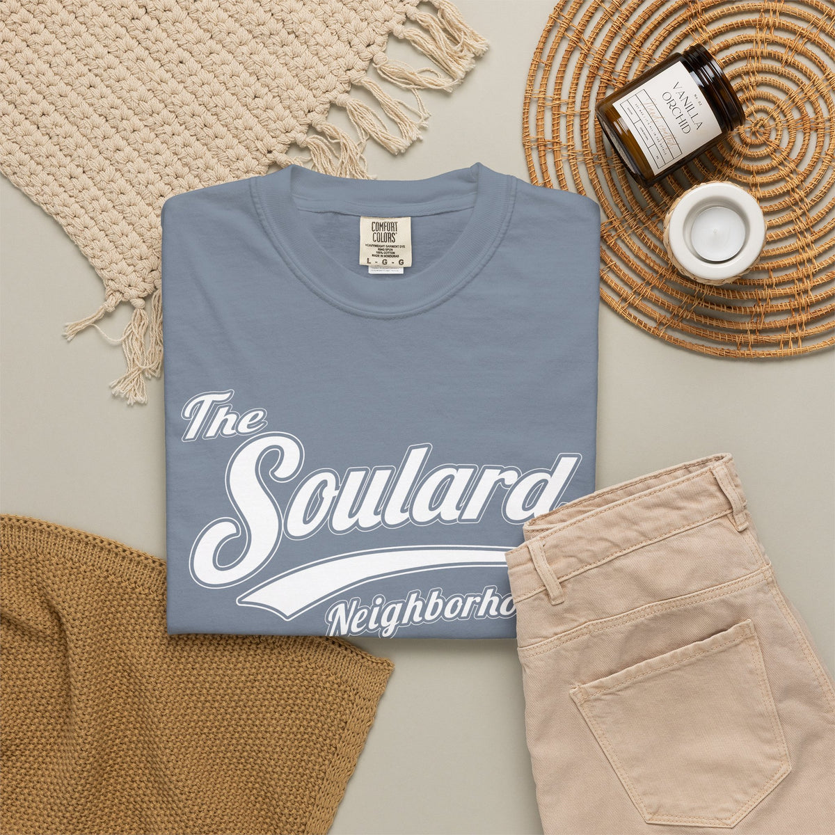 The Soulard Neighborhood Garment-Dyed T-Shirt