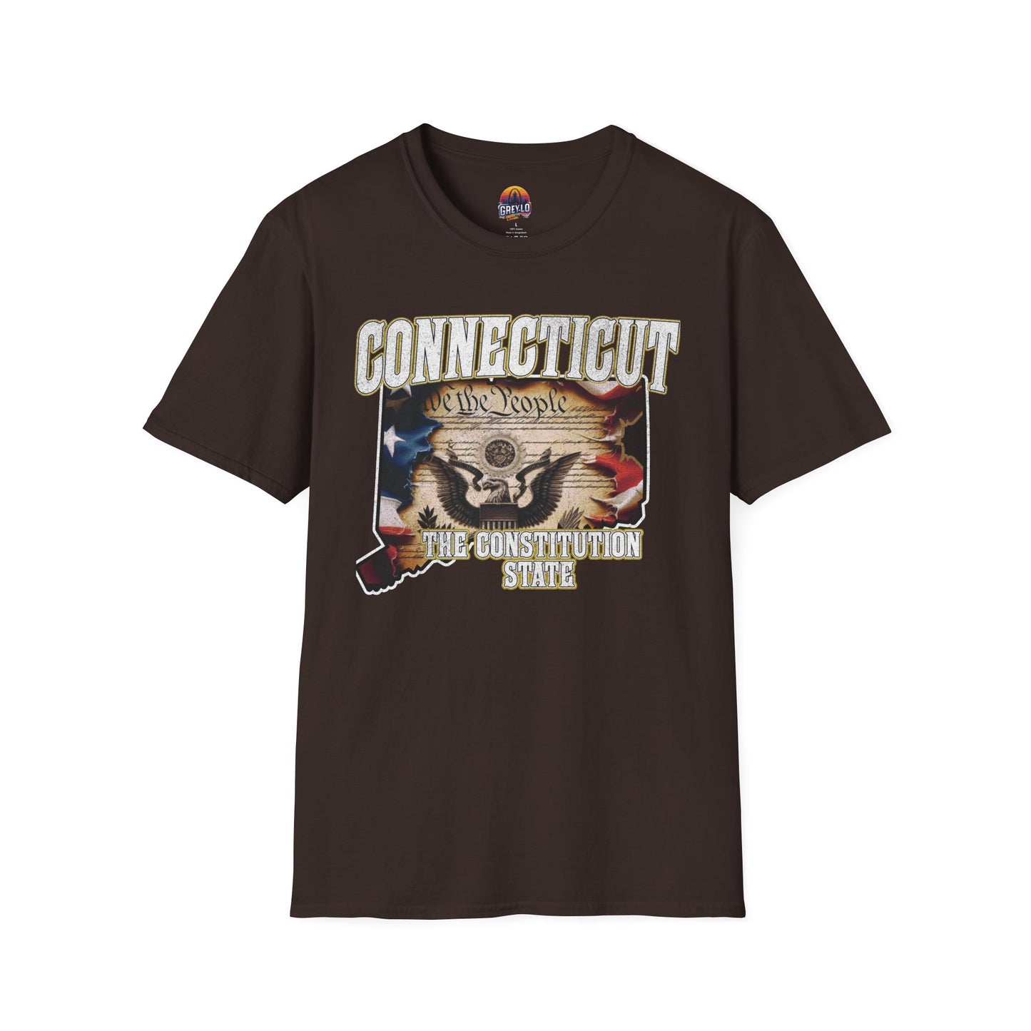 Connecticut The Constitution State Unisex Soft style T-Shirt