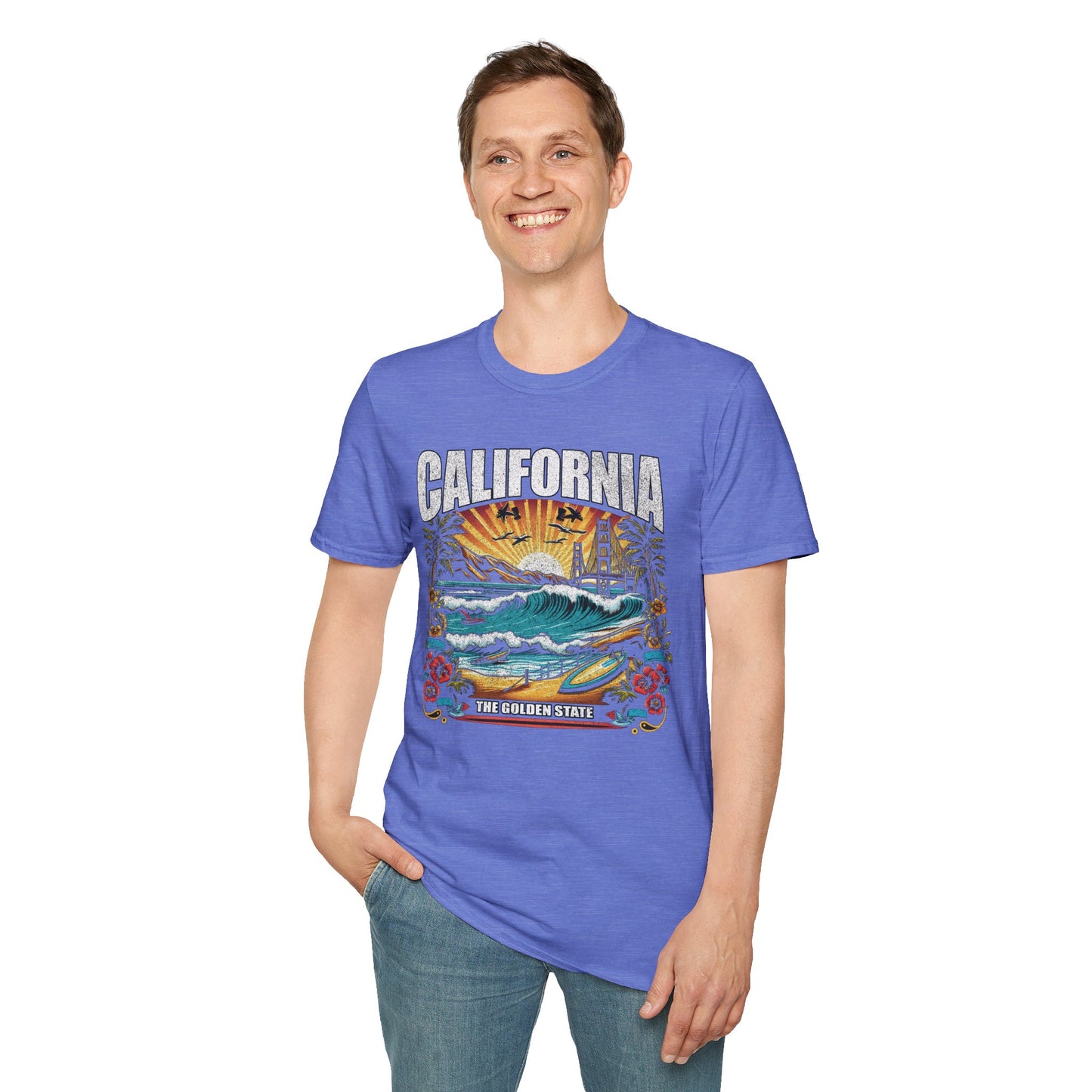 California The Golden State Graphic Tee