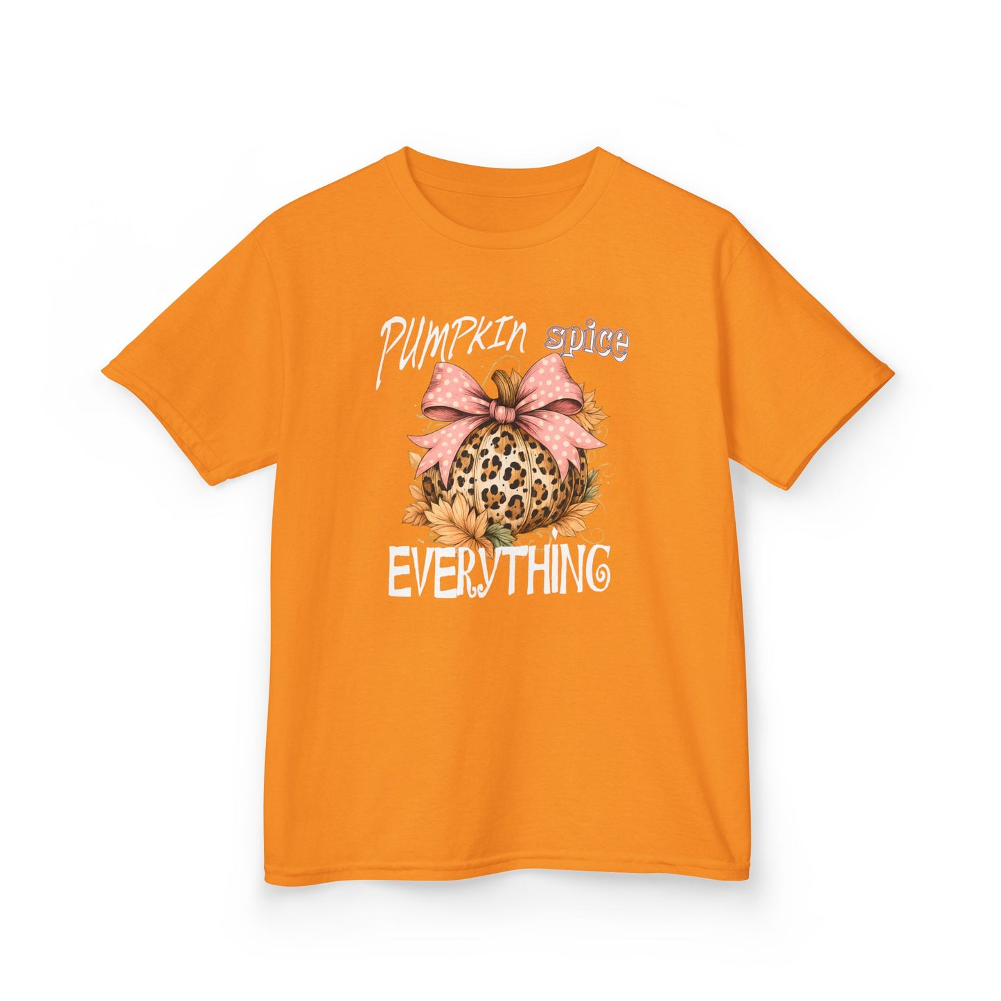 Kids Pumpkin Spice Everything Graphic Tee