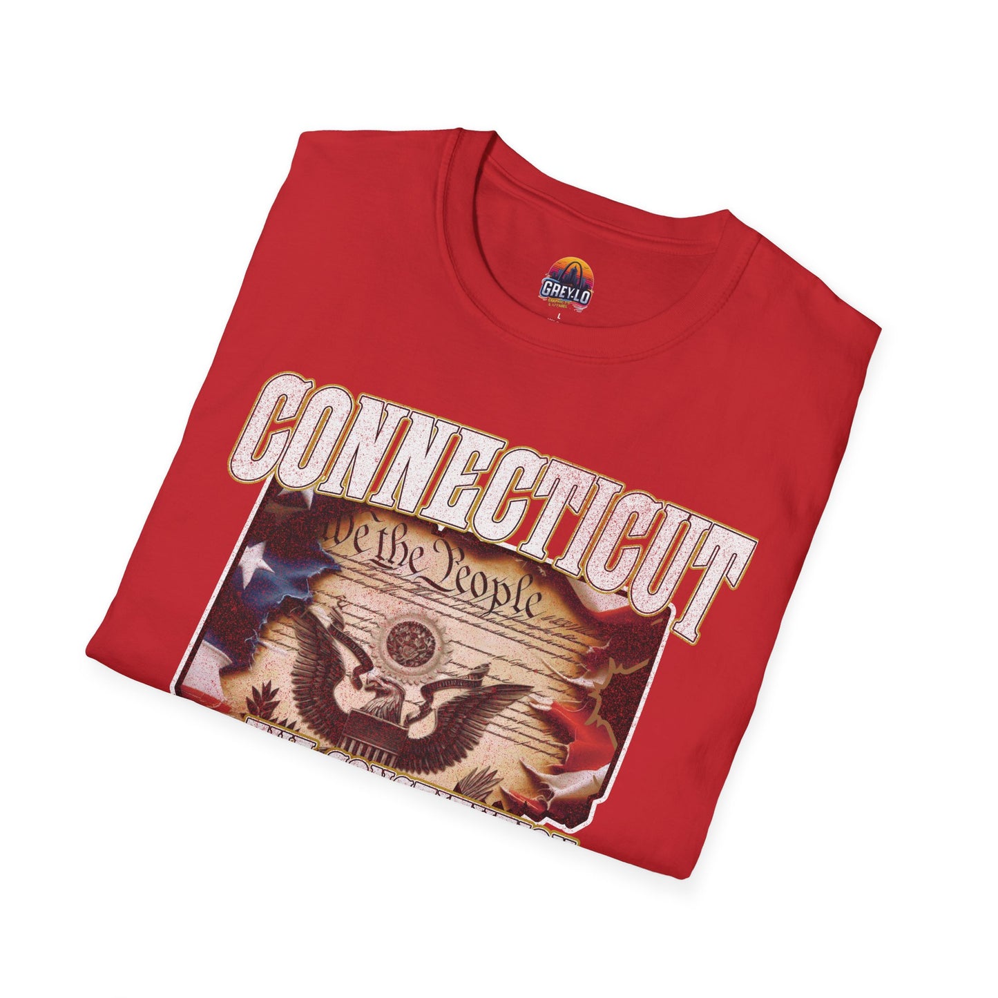 Connecticut The Constitution State Unisex Soft style T-Shirt