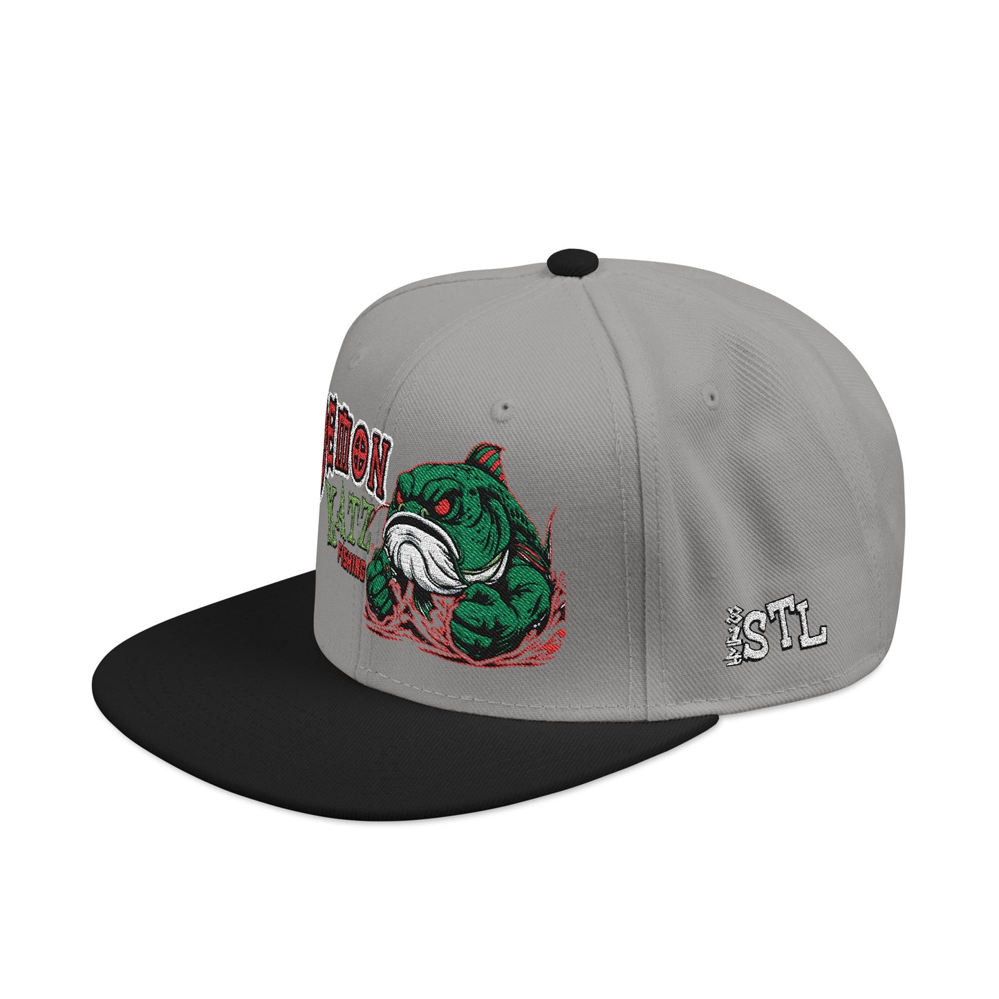 Embroidered Snapback Hat — Demon Katz