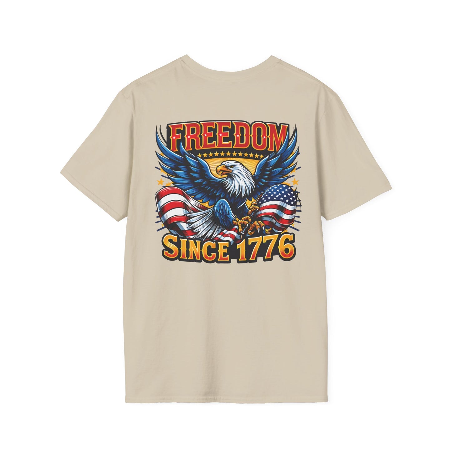 Freedom Since 1776 Graphic Tee Printify