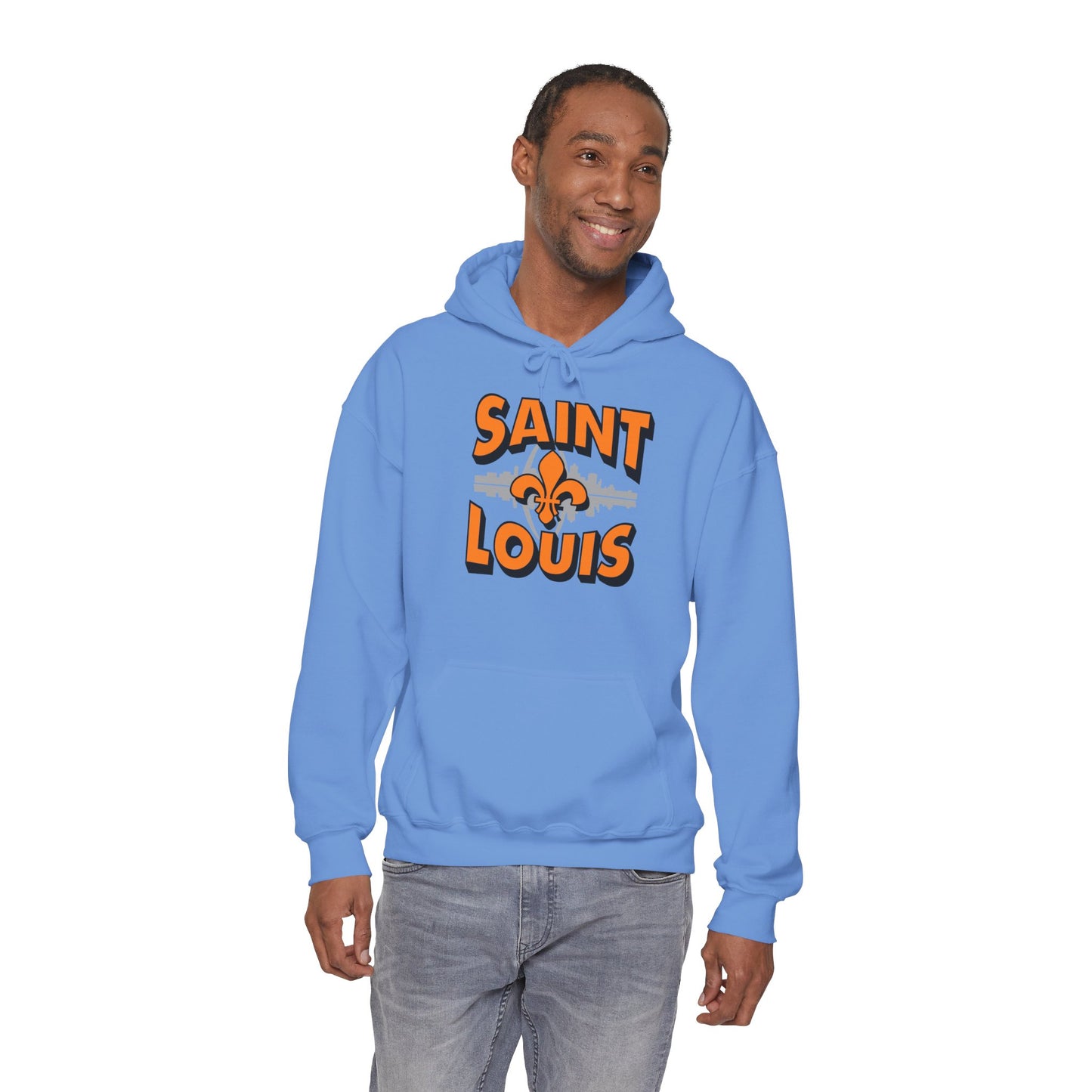 Saint Louis Graphic Hoodie — City Skyline Saint Louis Hoodie
