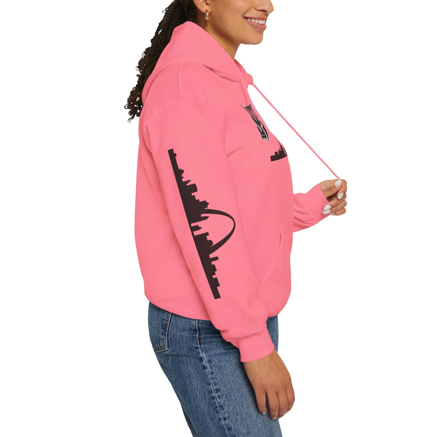 Saint Louis Skyline Hoodie - Unisex Heavy Blend™ Printify